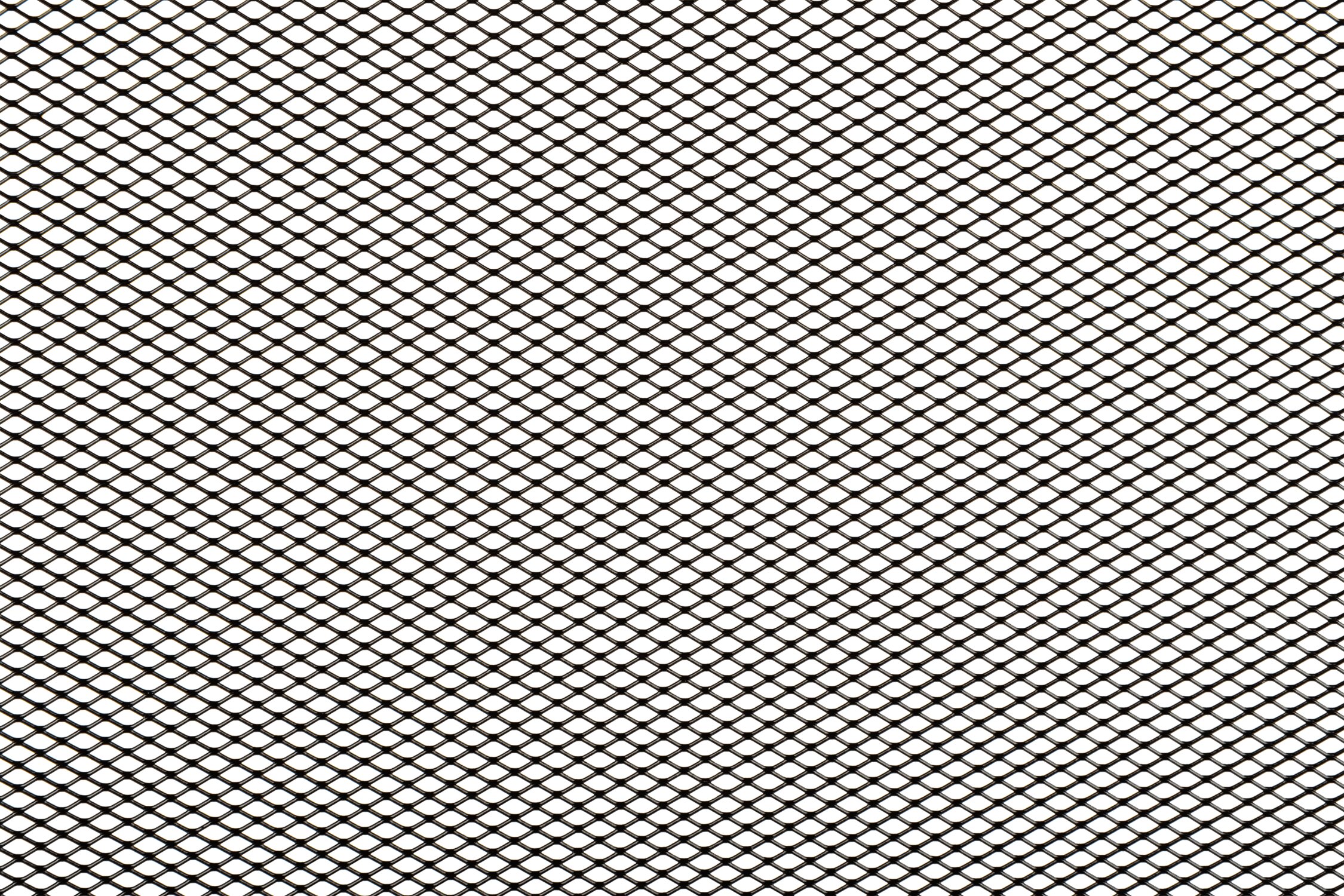 Str8 Grille déco petit maillon 30x30cm Noir