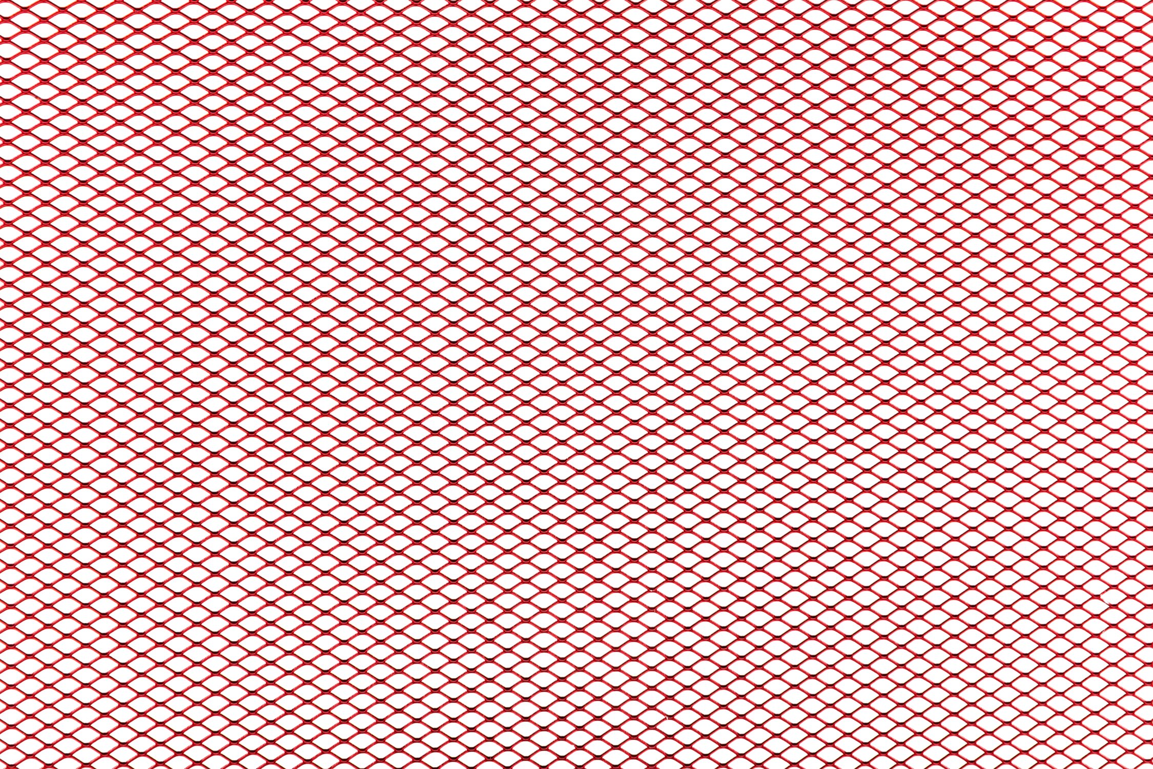 Grille déco STR8 petit maillon 30x30cm Rouge