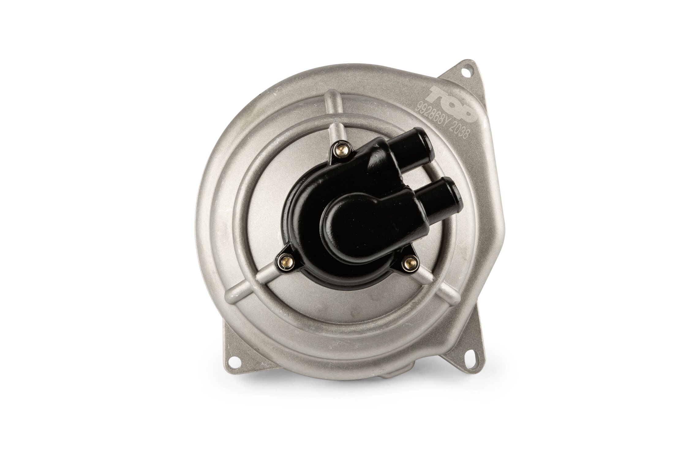 Carter de pompe à eau + mécanisme Top Performance argent / noir MBK Nitro / Aerox