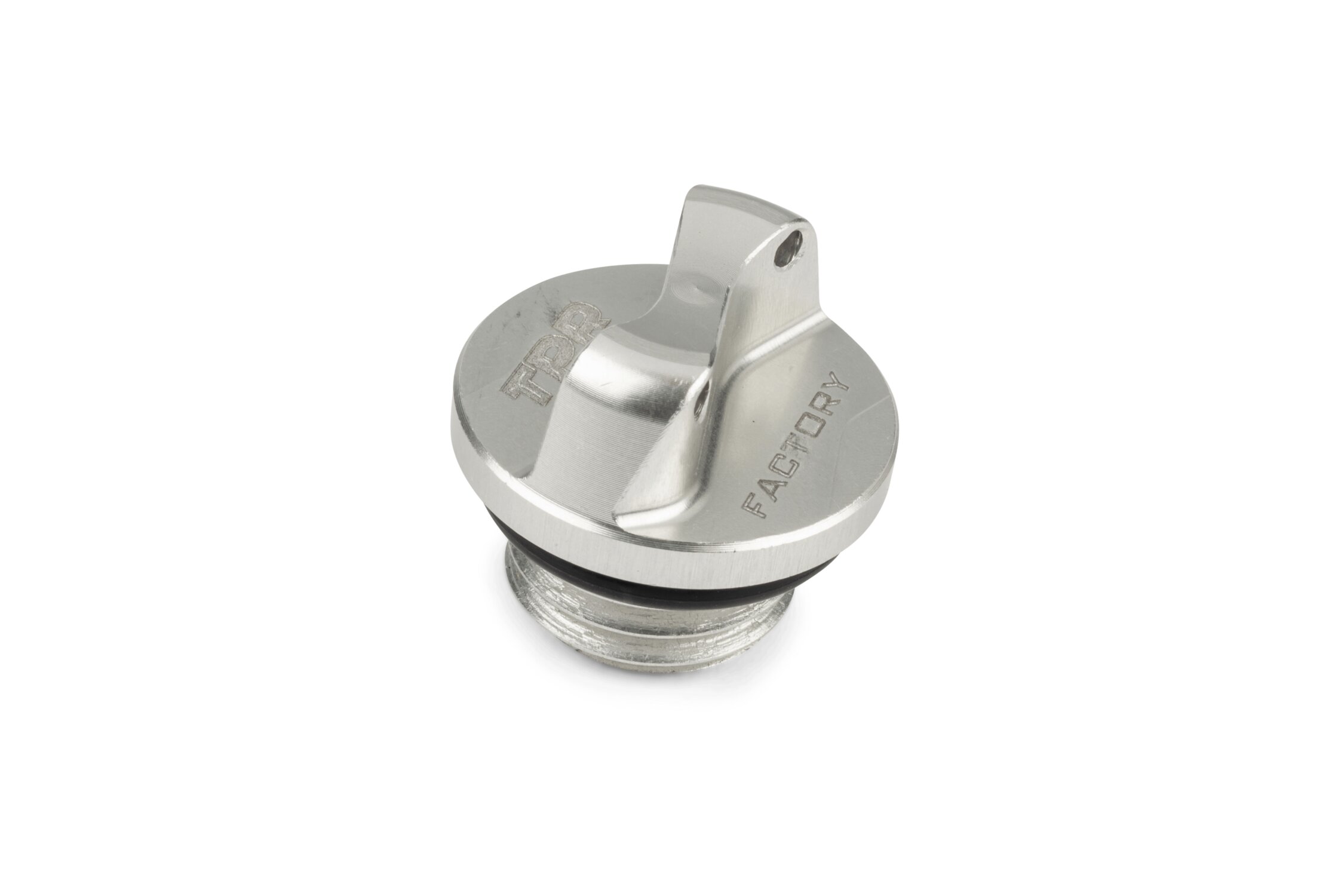 Bouchon d'huile TPR Factory AM6 alu gris