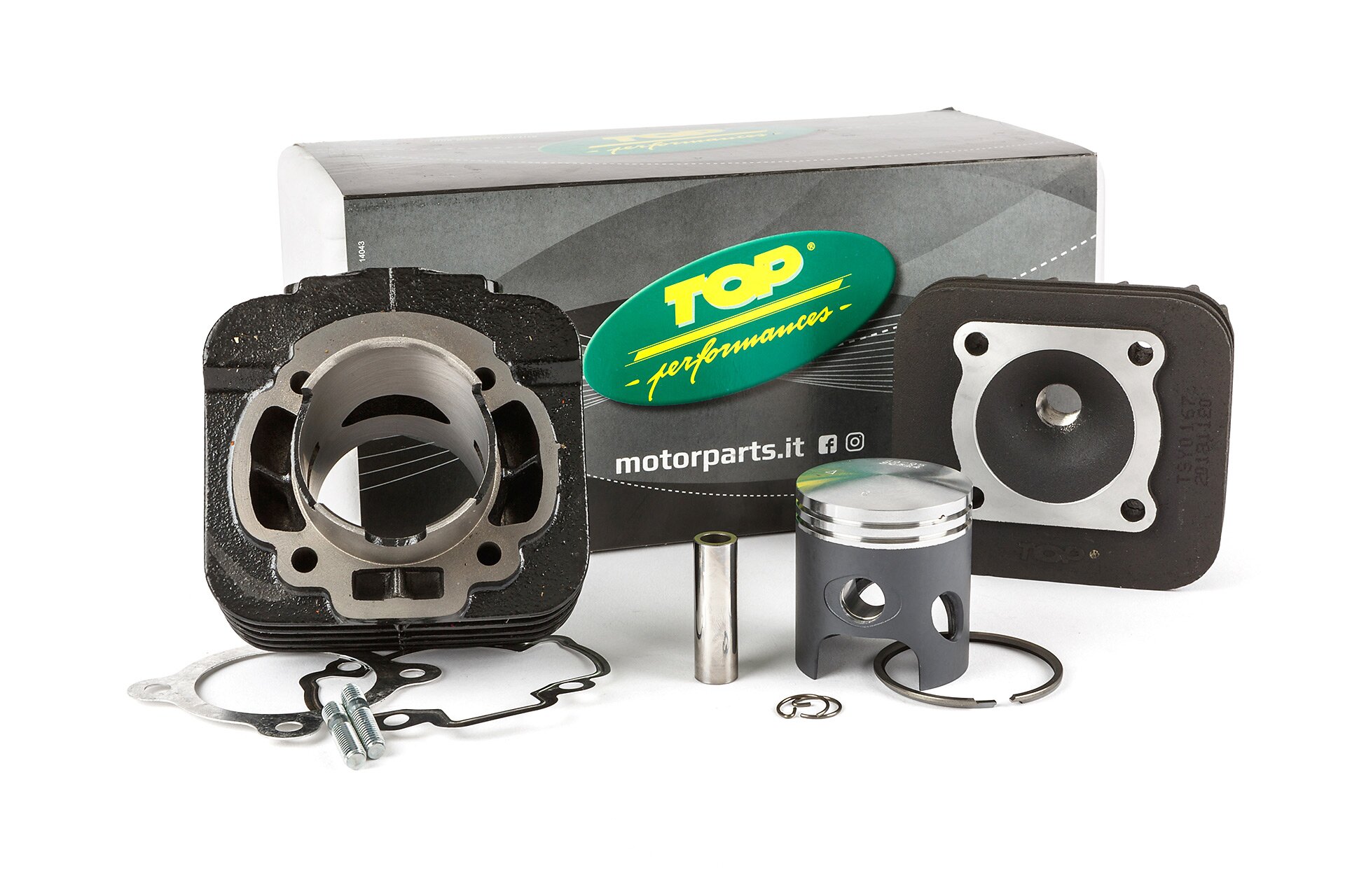 Kit cylindre Top Perf Noir 70 Piaggio Zip