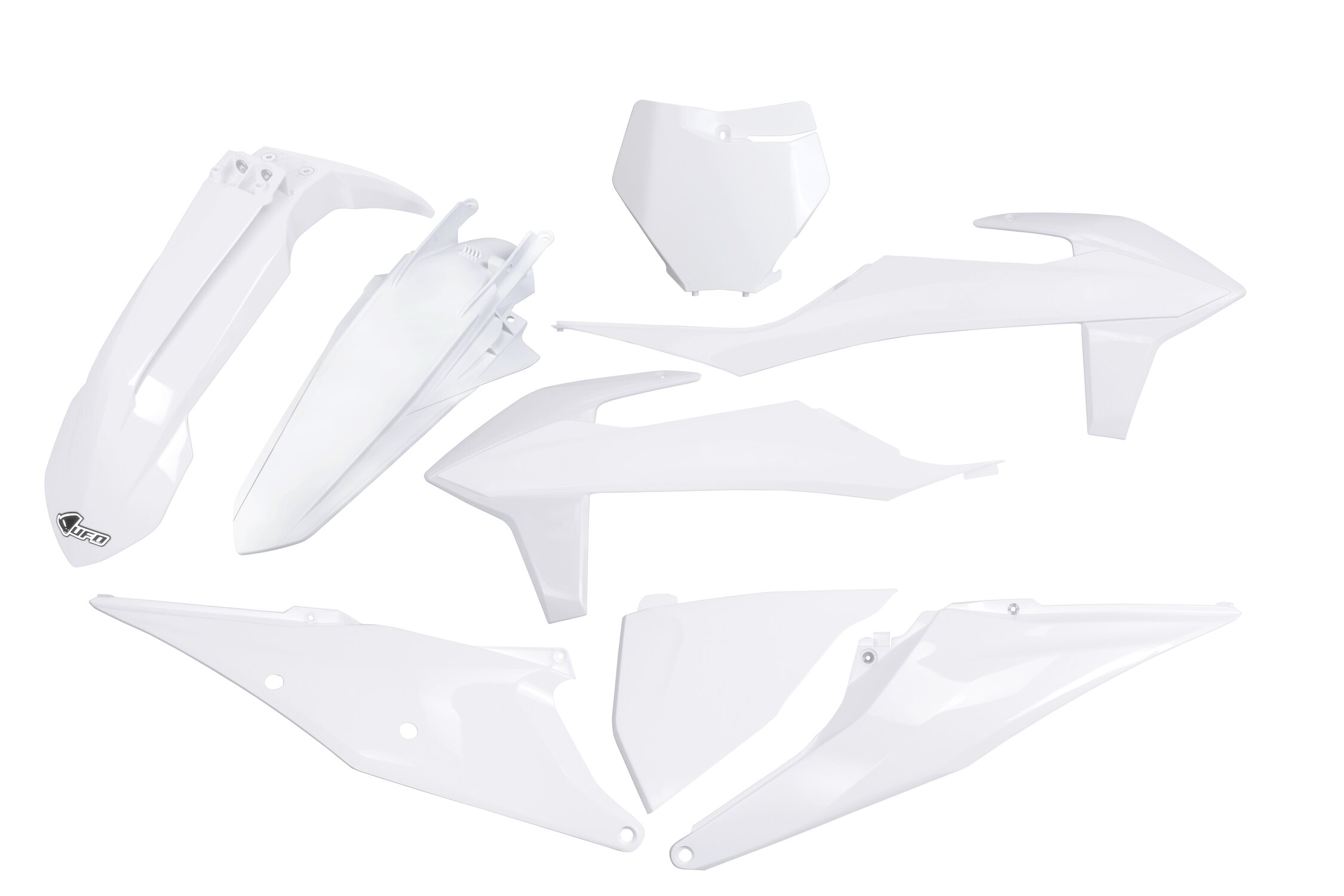 Ufo Plast Kit Bianco 20-24 Ktm Sx 125 2019-2022-image