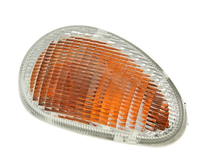 Clignotants avant droit transparent homologué Vespa ET2/ET4