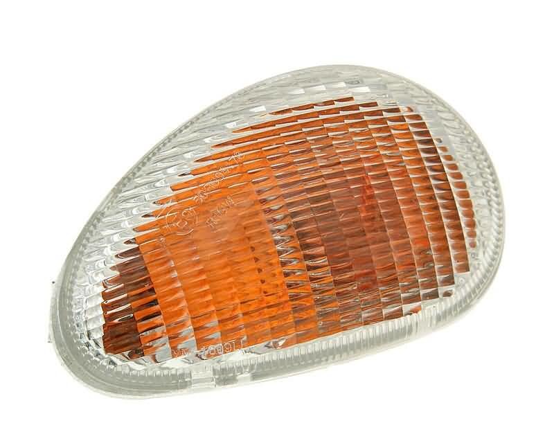 Clignotants avant gauche transparent homologué Vespa ET2/ET4