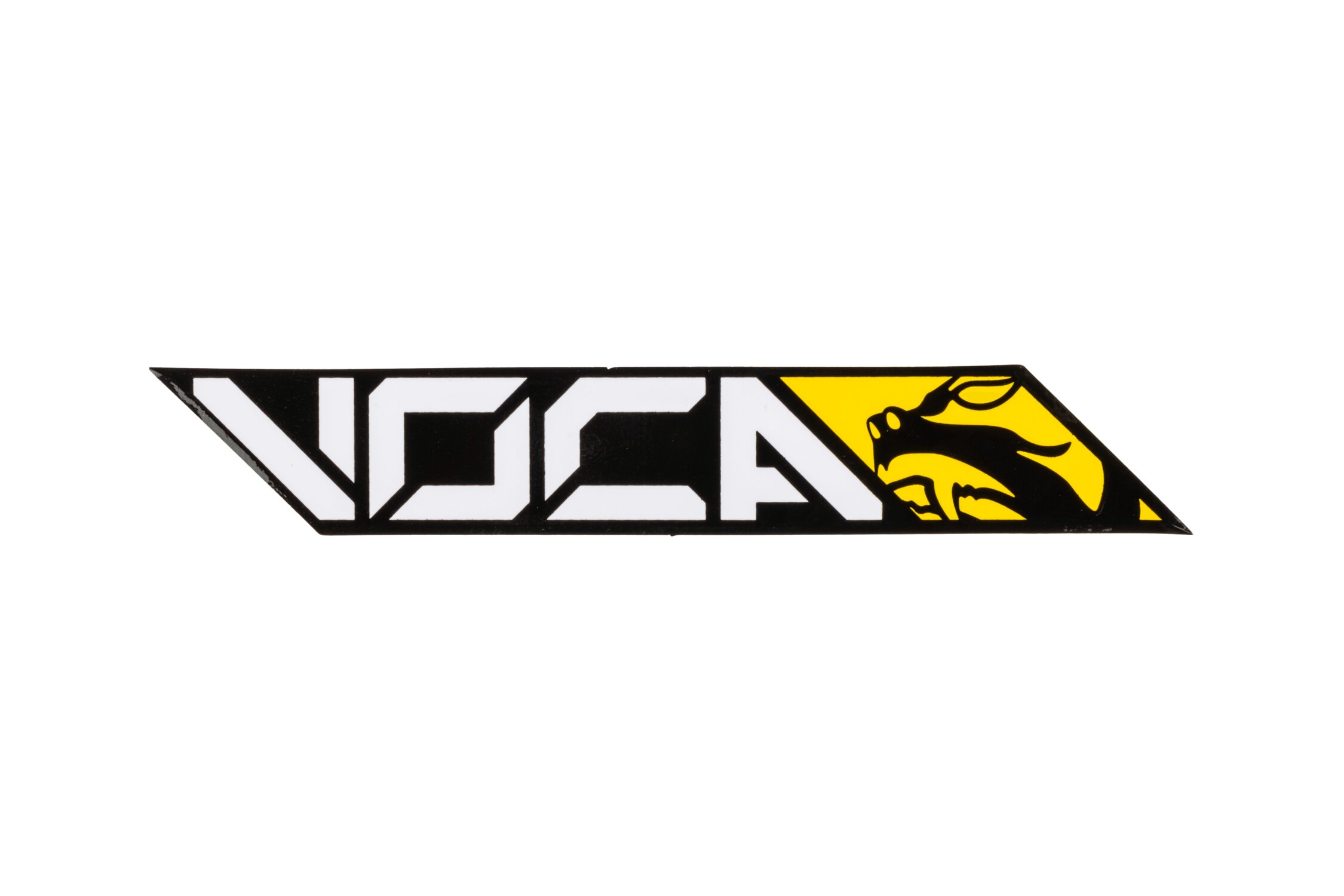 Voca Racing Sticker Voca jaune 14x2,2cm