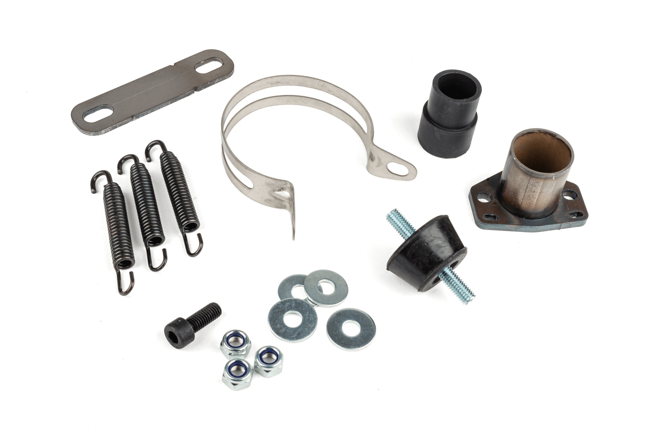 Kit pièces détachées du pot Voca Cross Carbon 80 - 90 Derbi DRD Pro