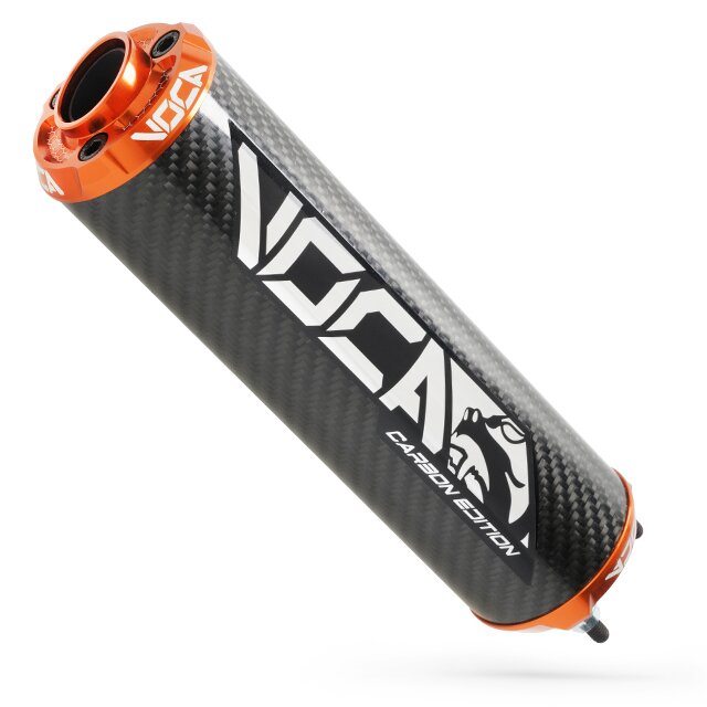 Silencieux Voca Bestia Carbone et Orange