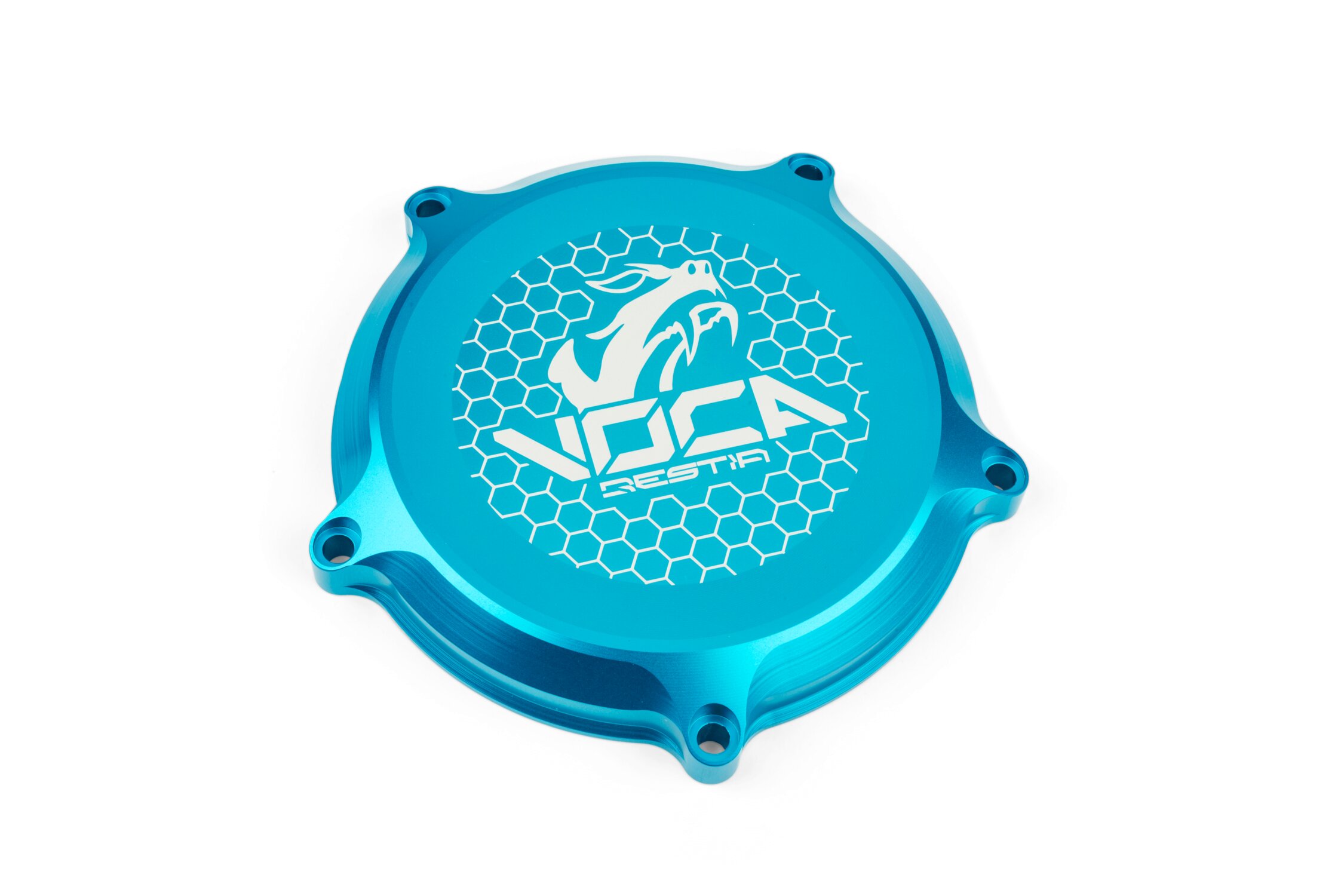 Couvercle carter d'embrayage Voca AM6 Bleu Cyan