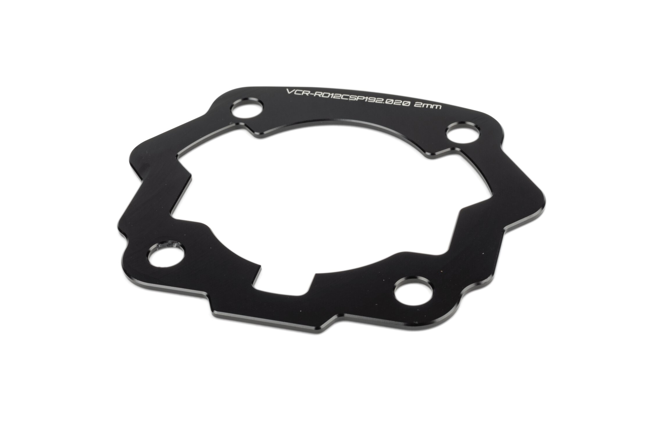Cale de cylindre 2mm Voca Derbi Euro 2 Noir
