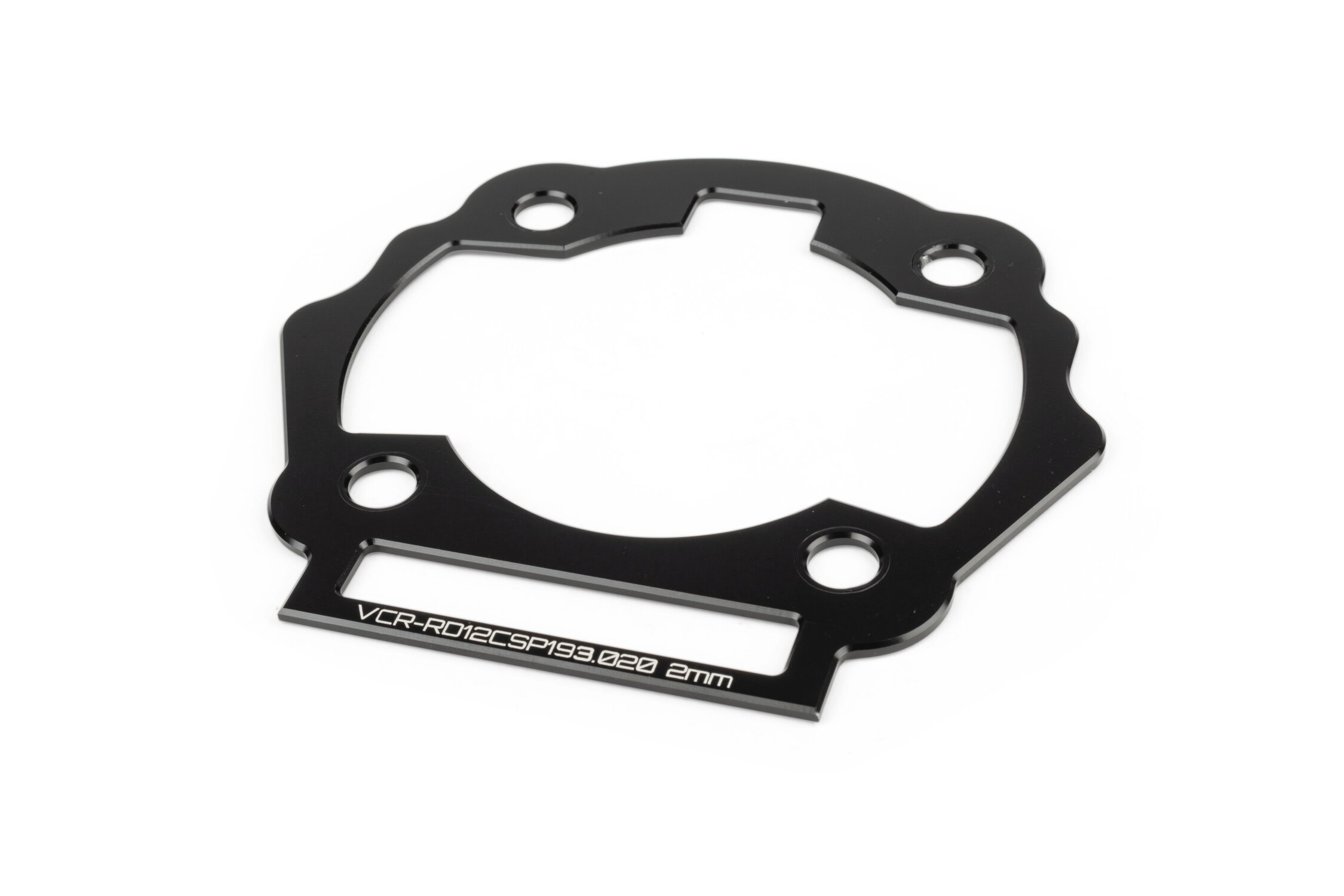 Cale de cylindre 2mm Voca Derbi Euro 3/4 Noir