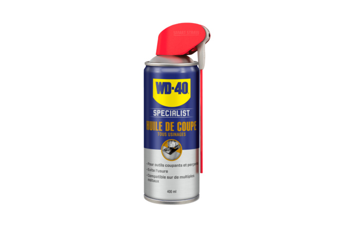 Huile de coupe WD-40 Specialist spray double position 400ml