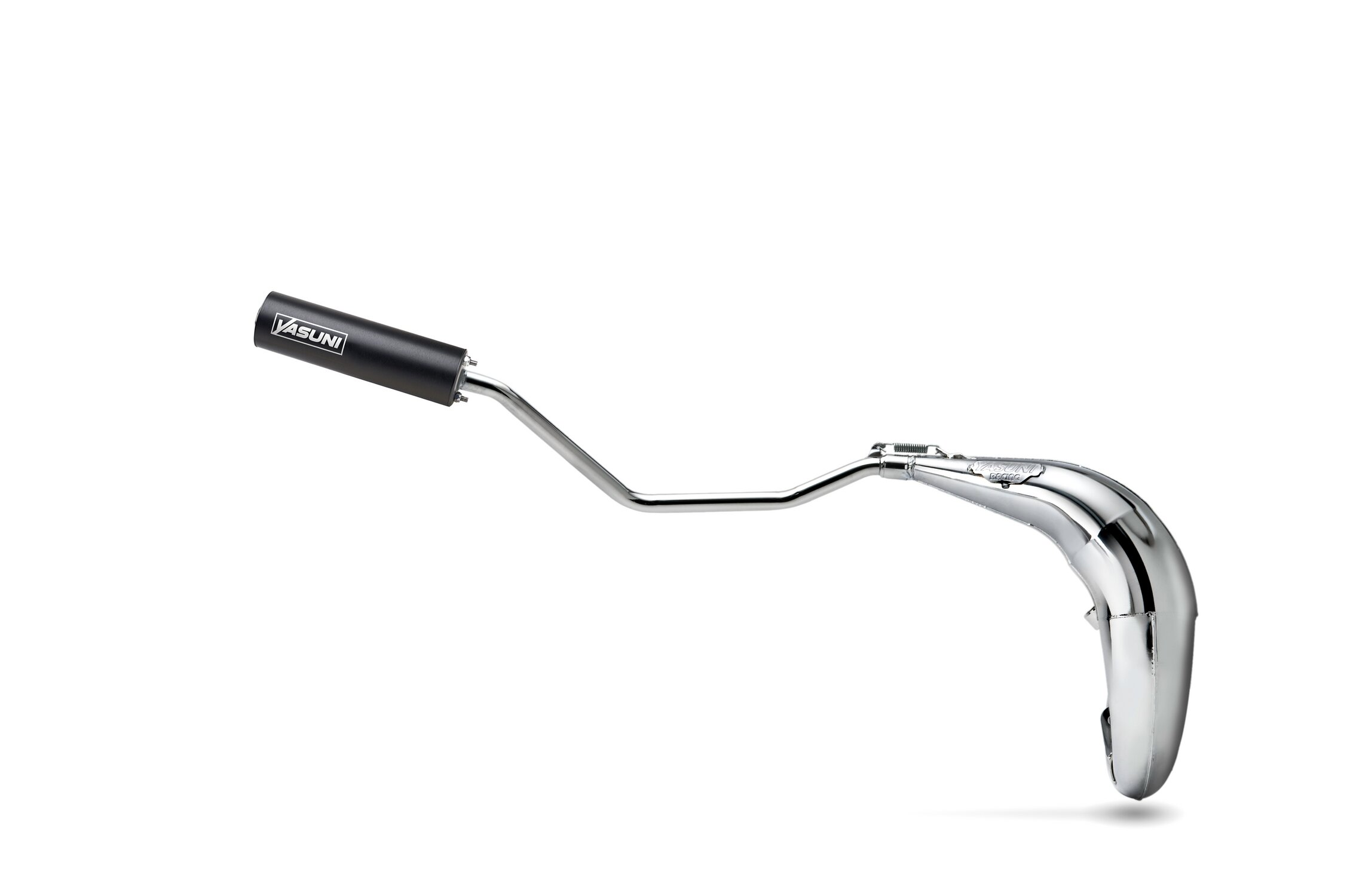 Pot d'échappement Yasuni Cross ML chromé Sherco SM-R 50 Noir