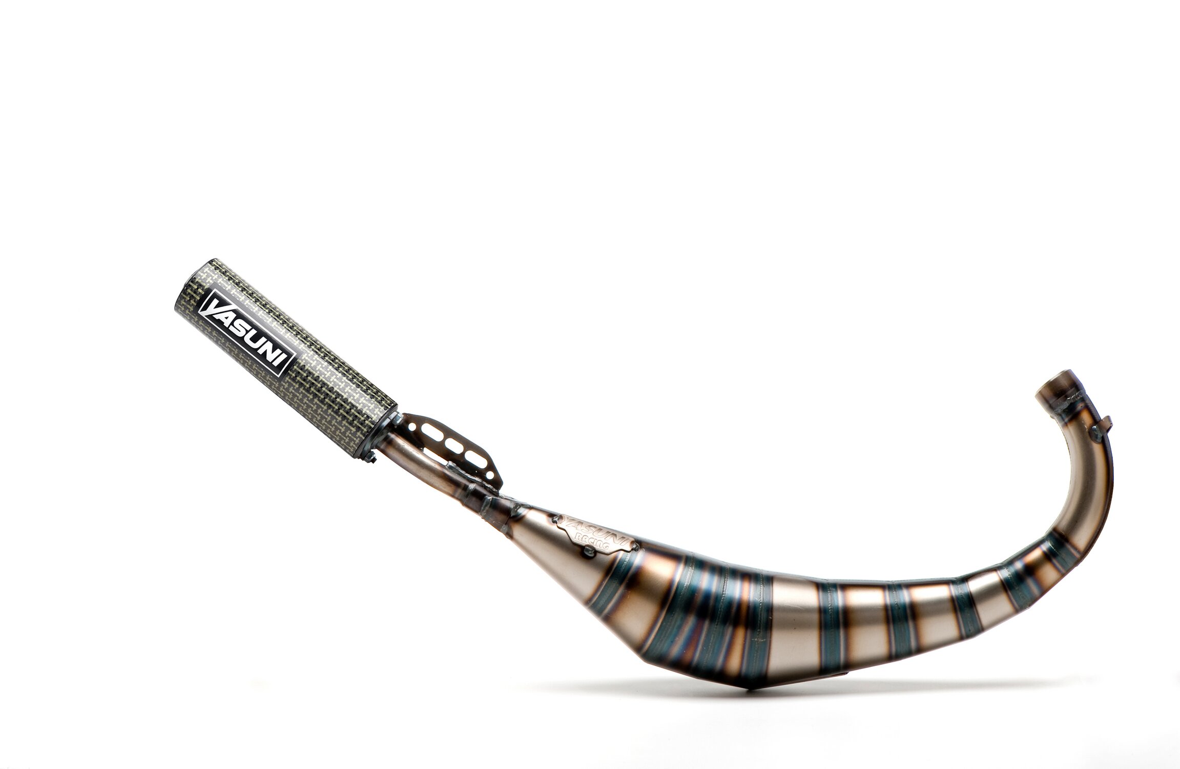 Pot d'échappement Yasuni R3 AM6 et Derbi Carbone Kevlar®