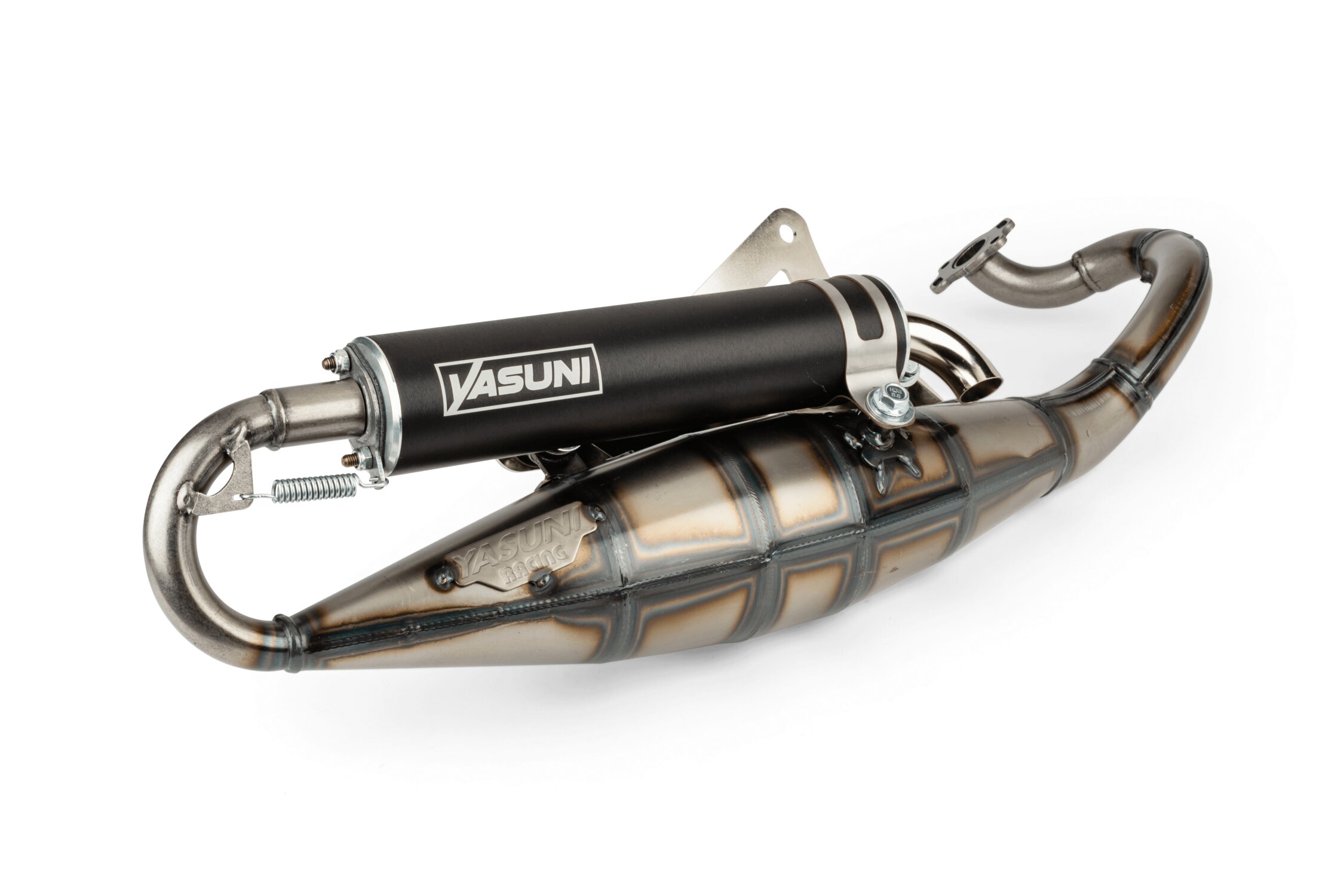 Pot d'échappement Yasuni R Peugeot Ludix AC et Derbi Atlantis Noir