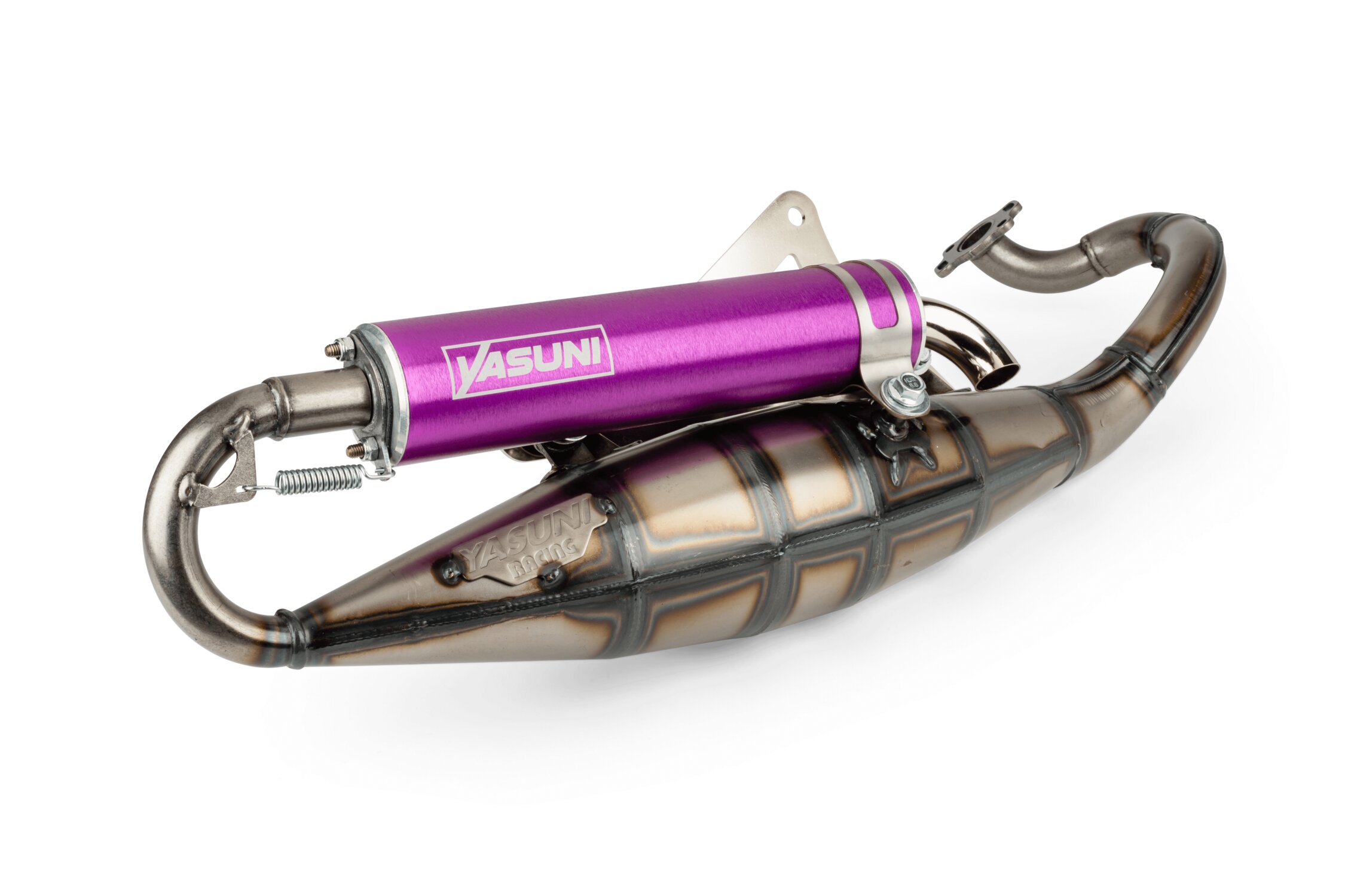 Pot d'échappement Yasuni R Peugeot Ludix AC et Derbi Atlantis Violet
