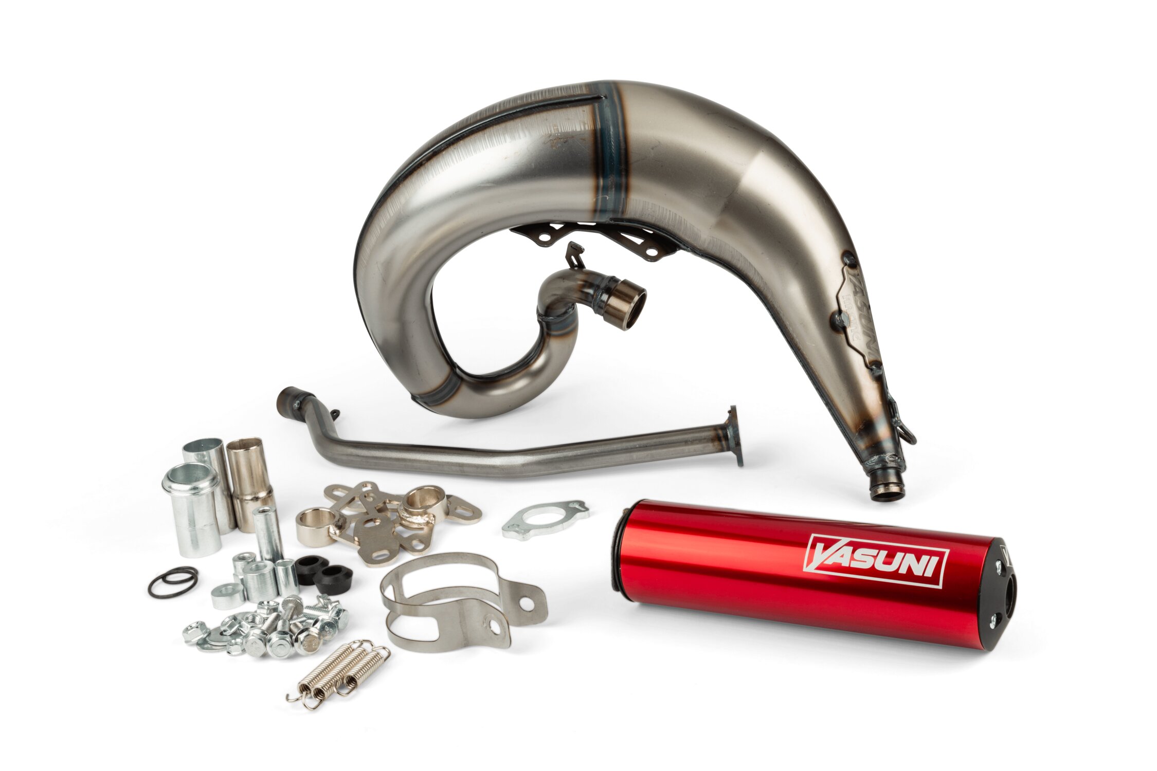 Pot Yasuni Cross ML silencieux rouge Aprilia RX/SX/Derbi DRD Racing