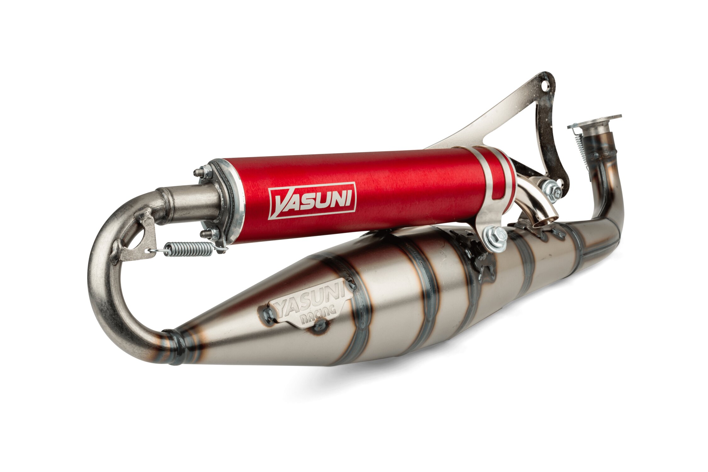Yasuni Escape C16 Minarelli Horizontal Silenciador Rojo