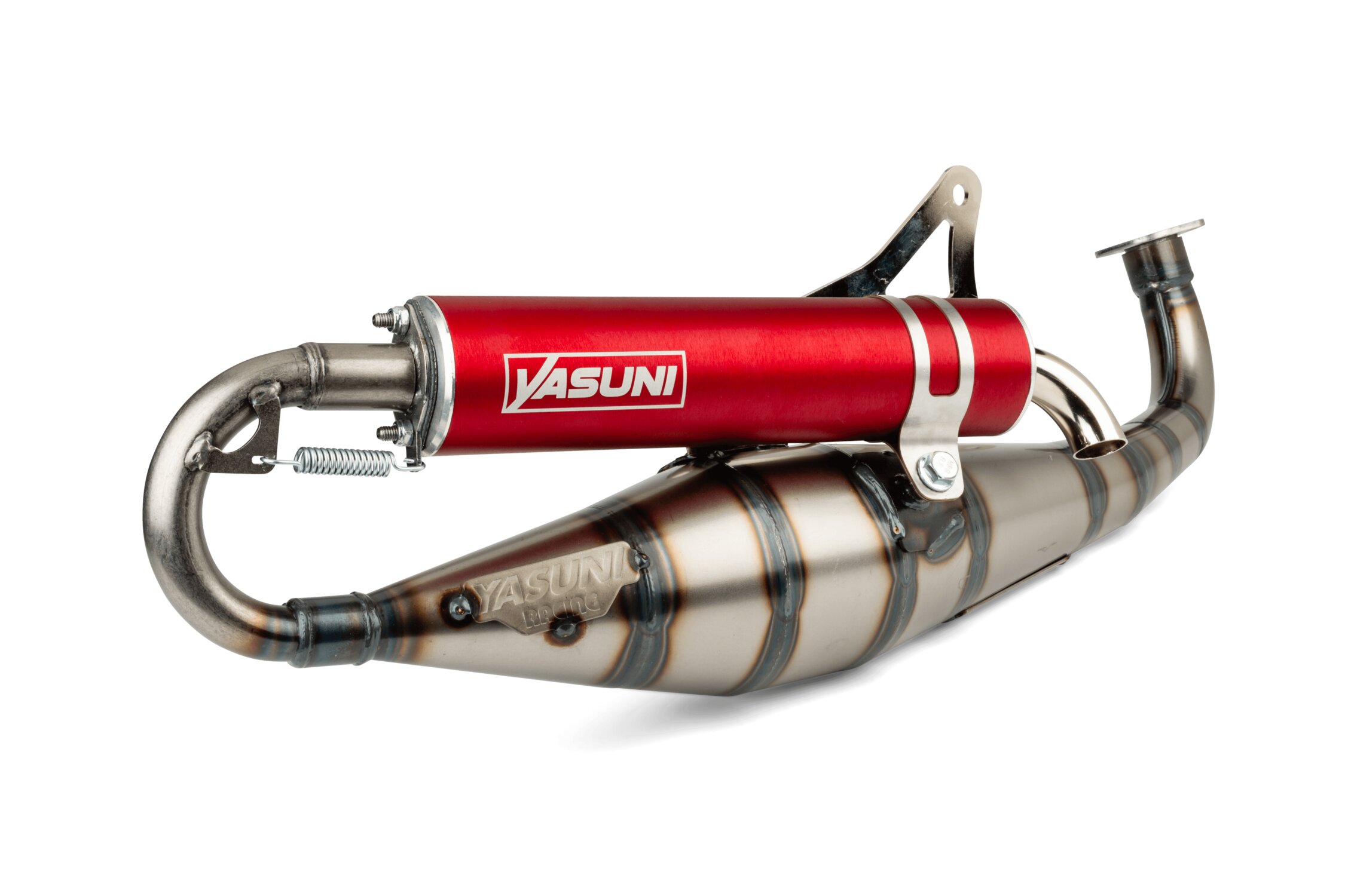 Yasuni Escape C21 Minarelli Horizontal Silenciador Rojo