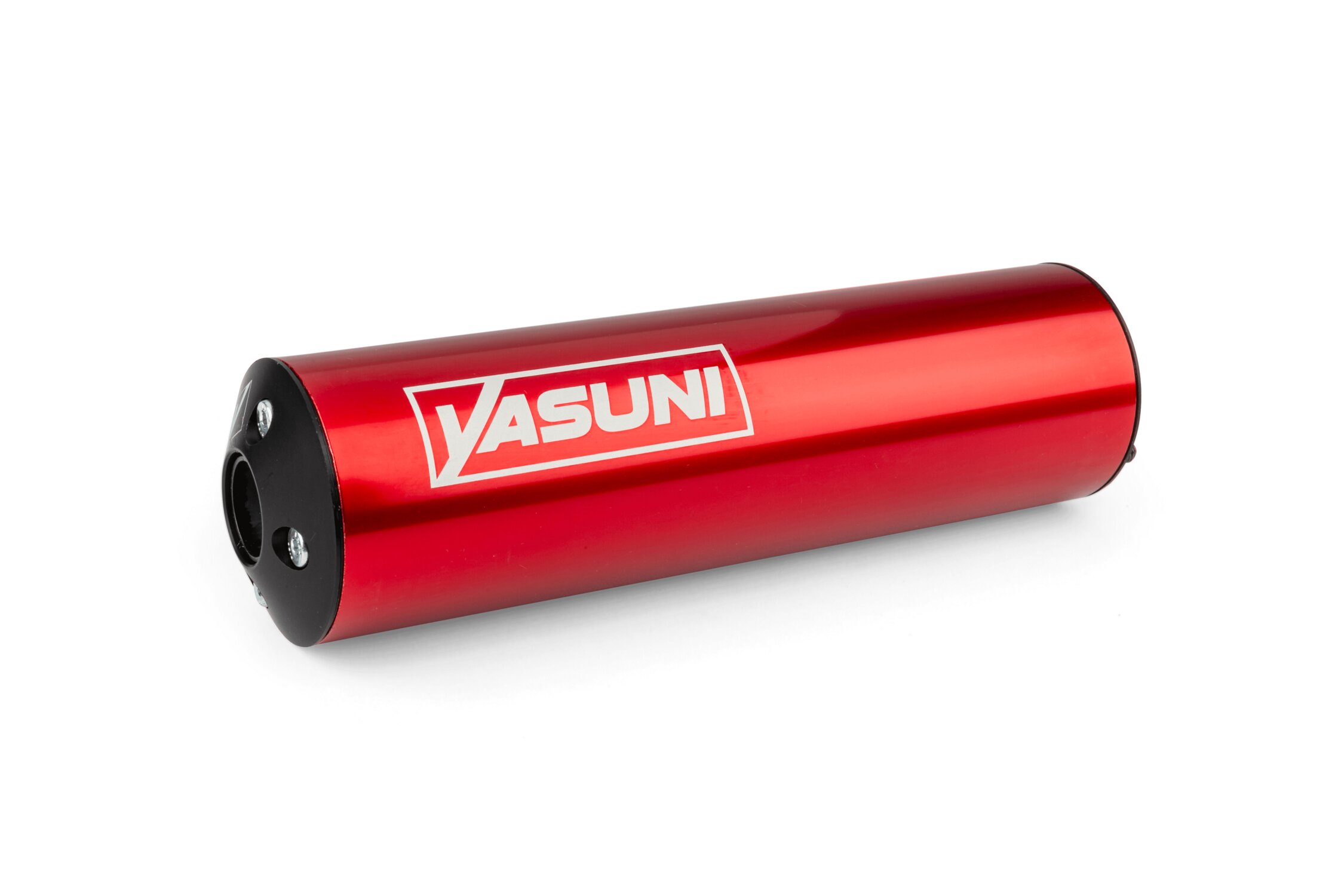 Silencieux Yasuni Moto 50 Noir / Rouge (passage à droite)