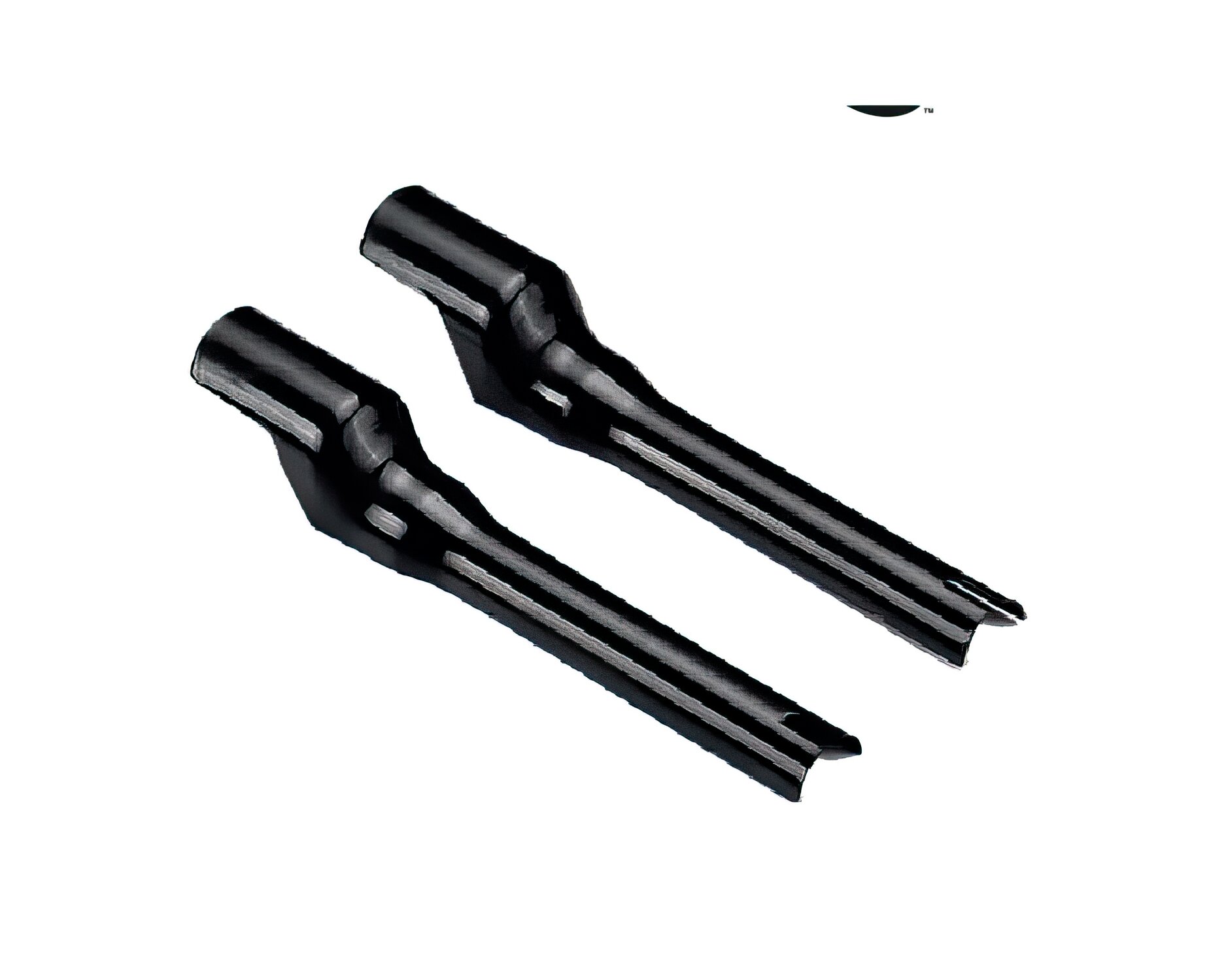 Protections de fourche (x2) 650 mm noir Flat Track YCF Sunday