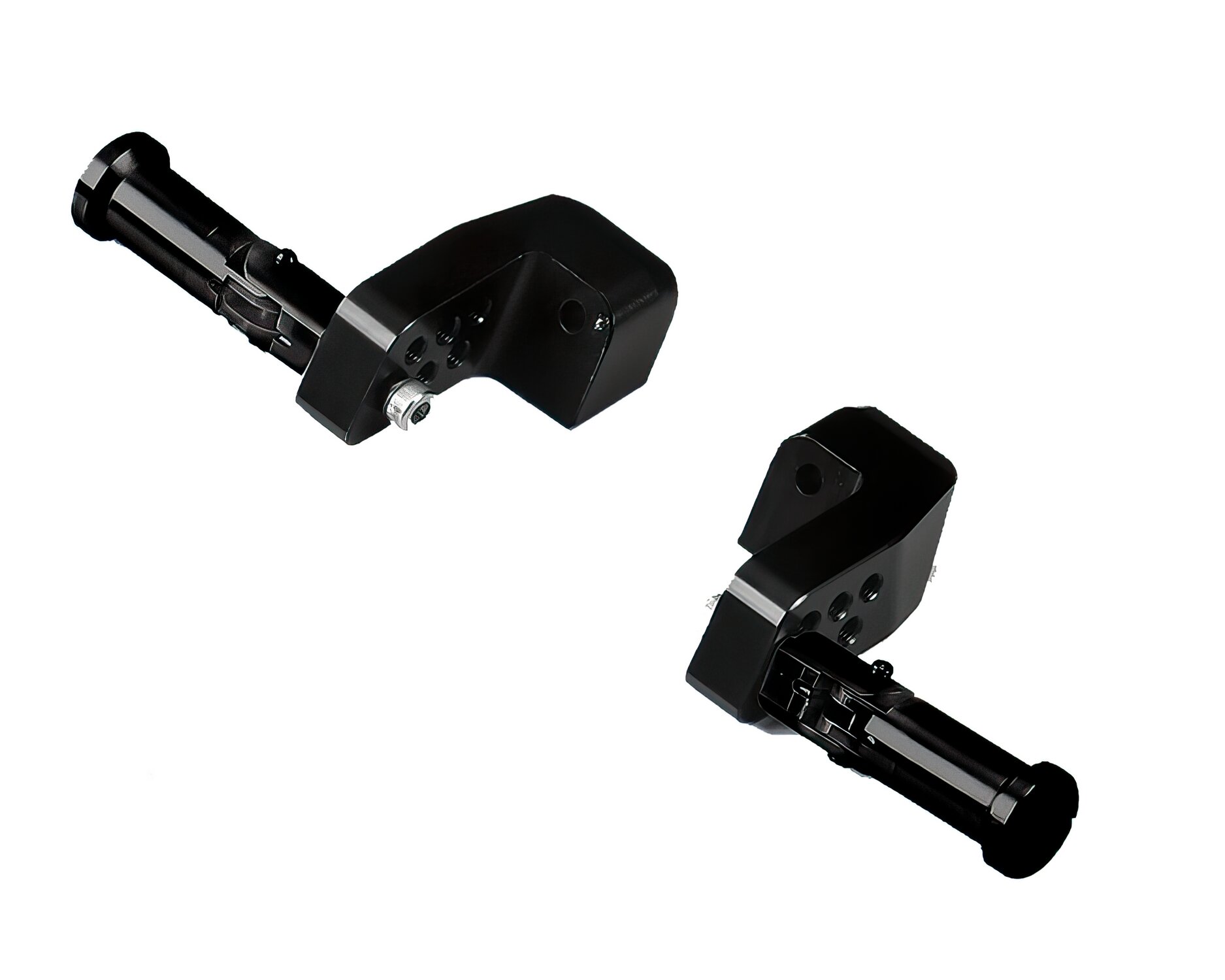 Reposes pieds acier avec platine réglable YCF Pit Bike / Dirt Bike