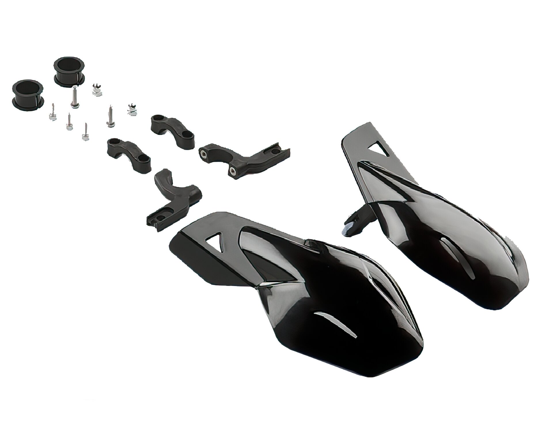 Protèges mains YCF Pit Bike / Dirt Bike noir