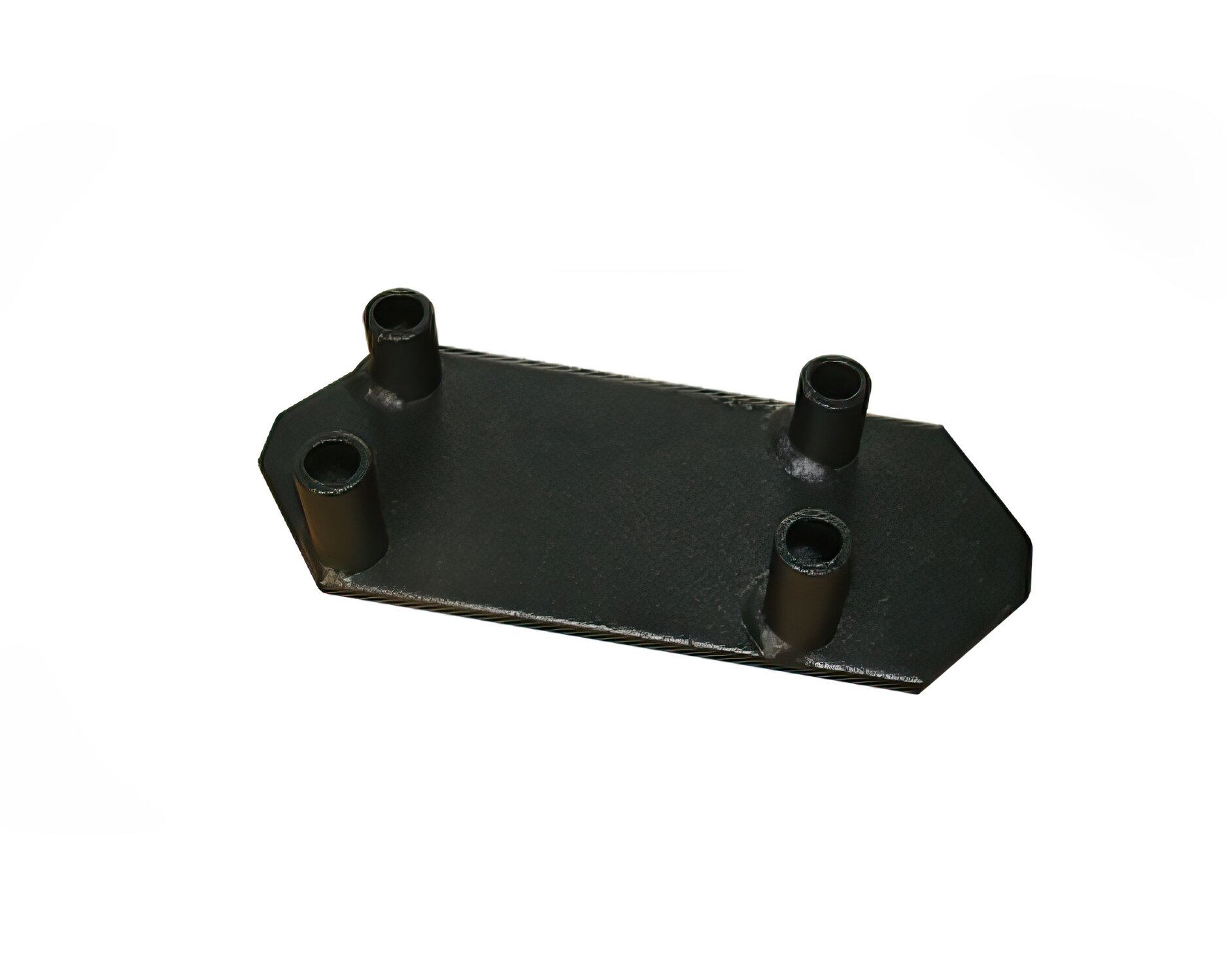 Plaque renfort dessous cadre noir Pit Bike / Dirt Bike