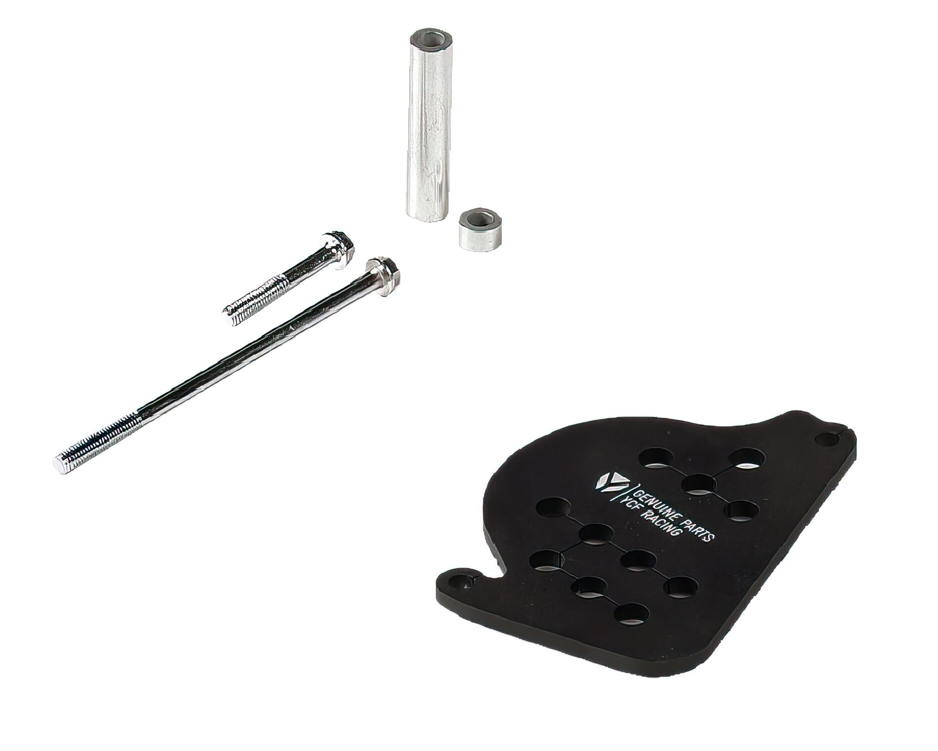 Protection pignon sortie boîte (vis et entretoises incluses) noire YCF Pit Bike / Dirt Bike