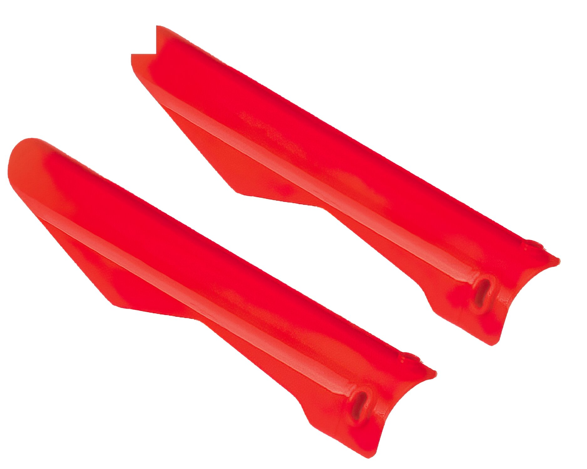 Protections de fourche (x2) rouge Pit Bike YCF50