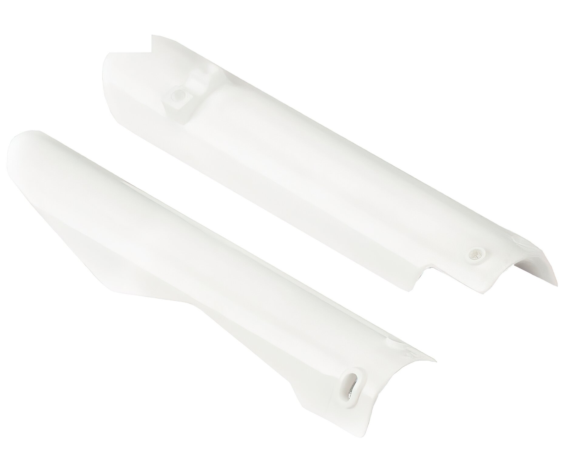 Protections de fourche (x2) blanc Pit Bike YCF50