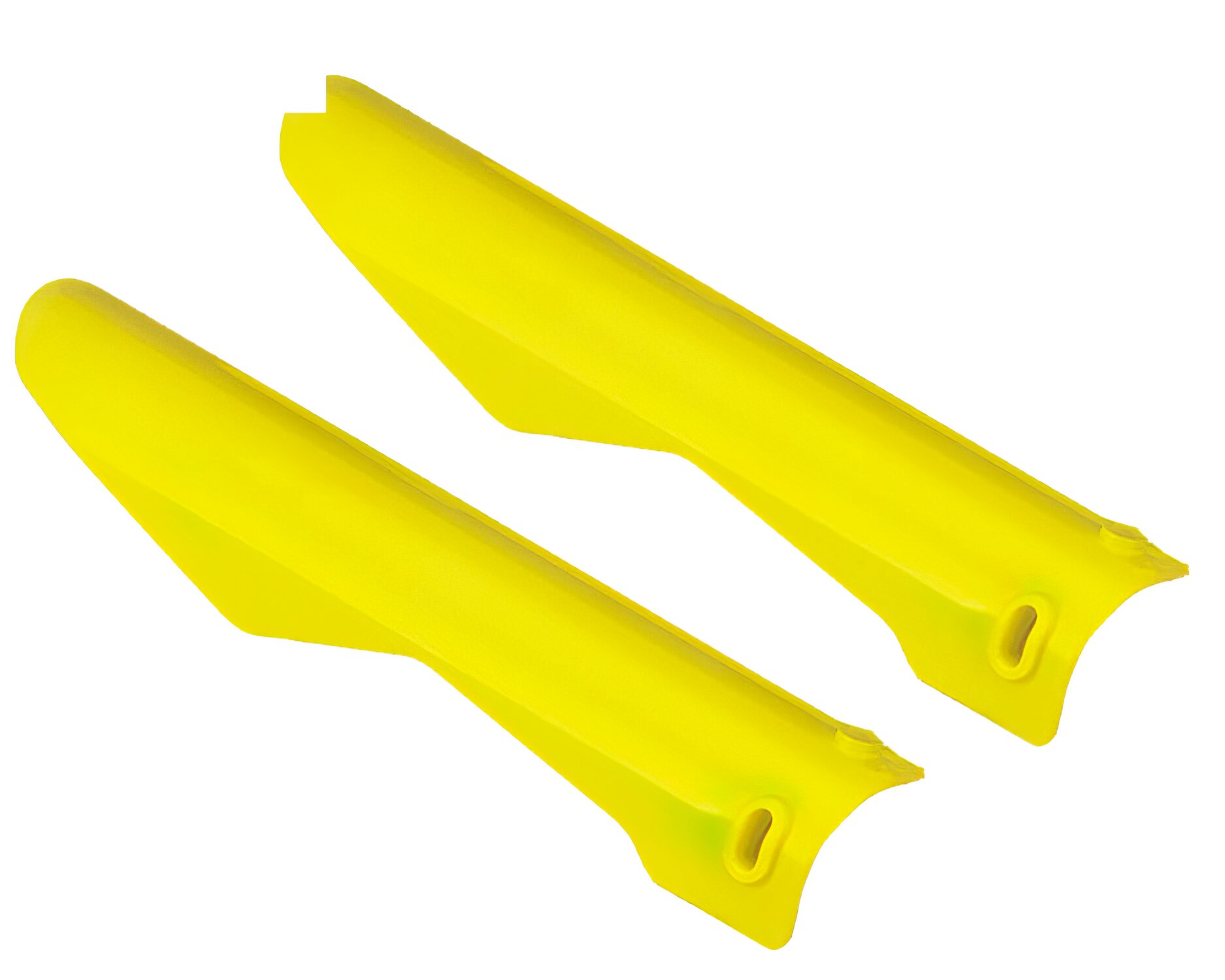 Protections de fourche (x2) jaune Pit Bike YCF50