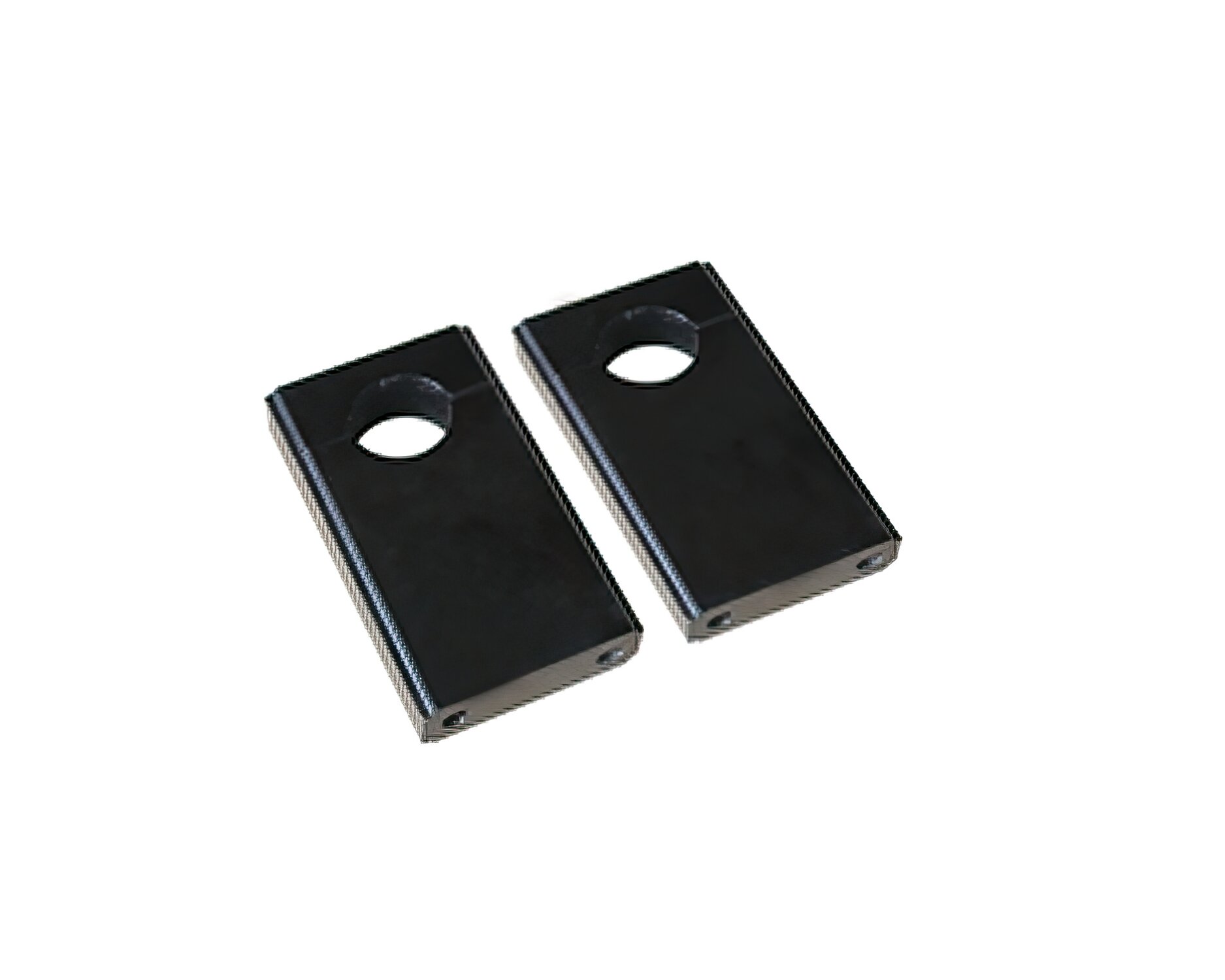 Pontets de guidon XL d.22mm - 70mm Noir
