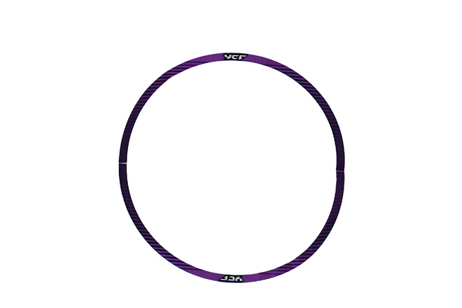 Autocollants (x4) de jante 12 - 0,3 mm YCF violet