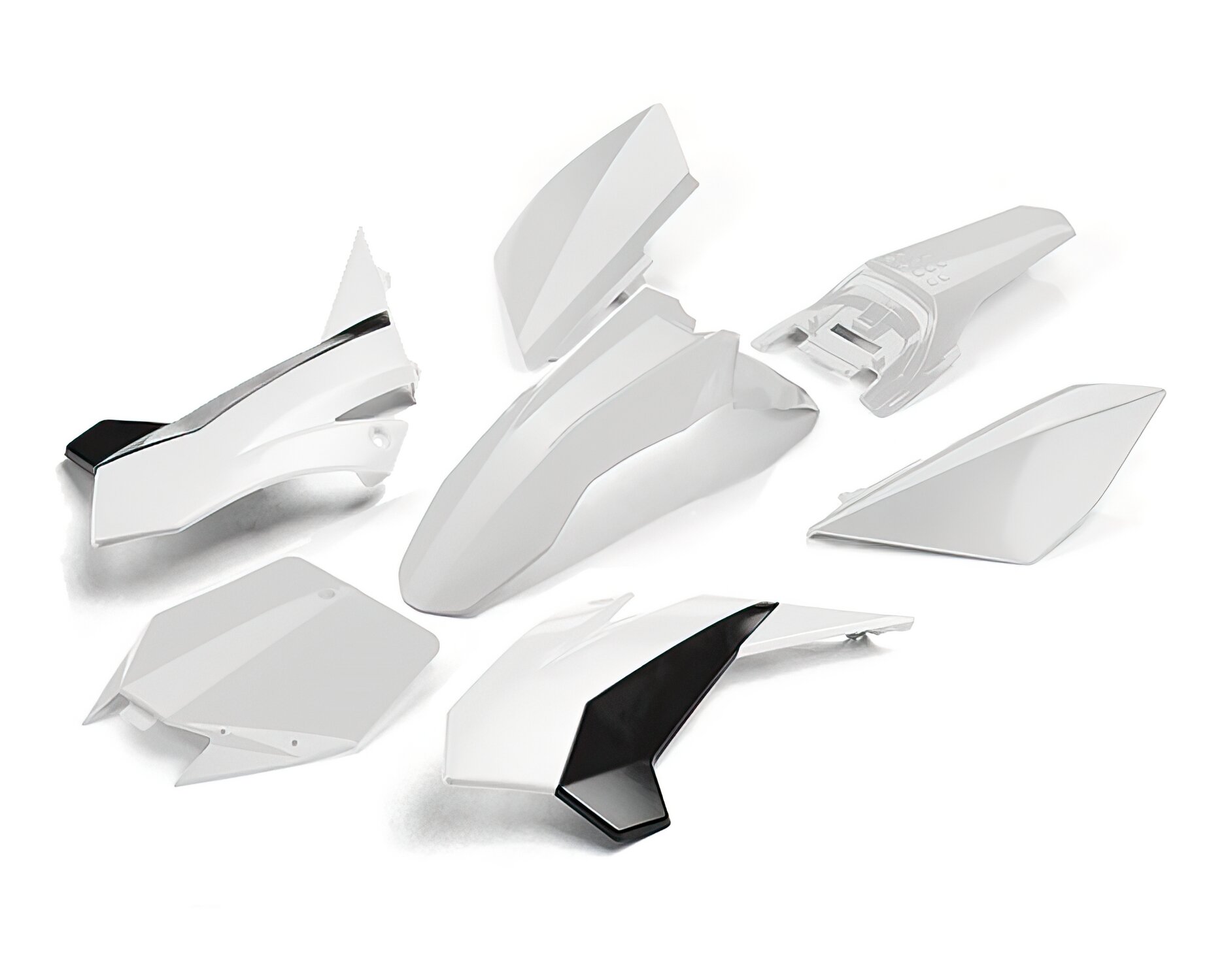 Kit plastique Blanc Pit Bike YCF Start 88 / 125 après 2020