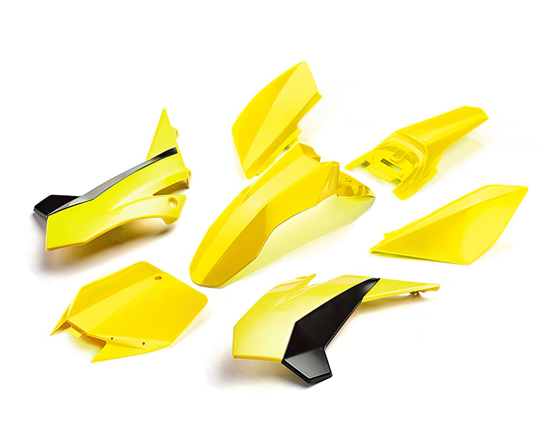 Kit plastique Jaune Pit Bike YCF Start 88 / 125 après 2020