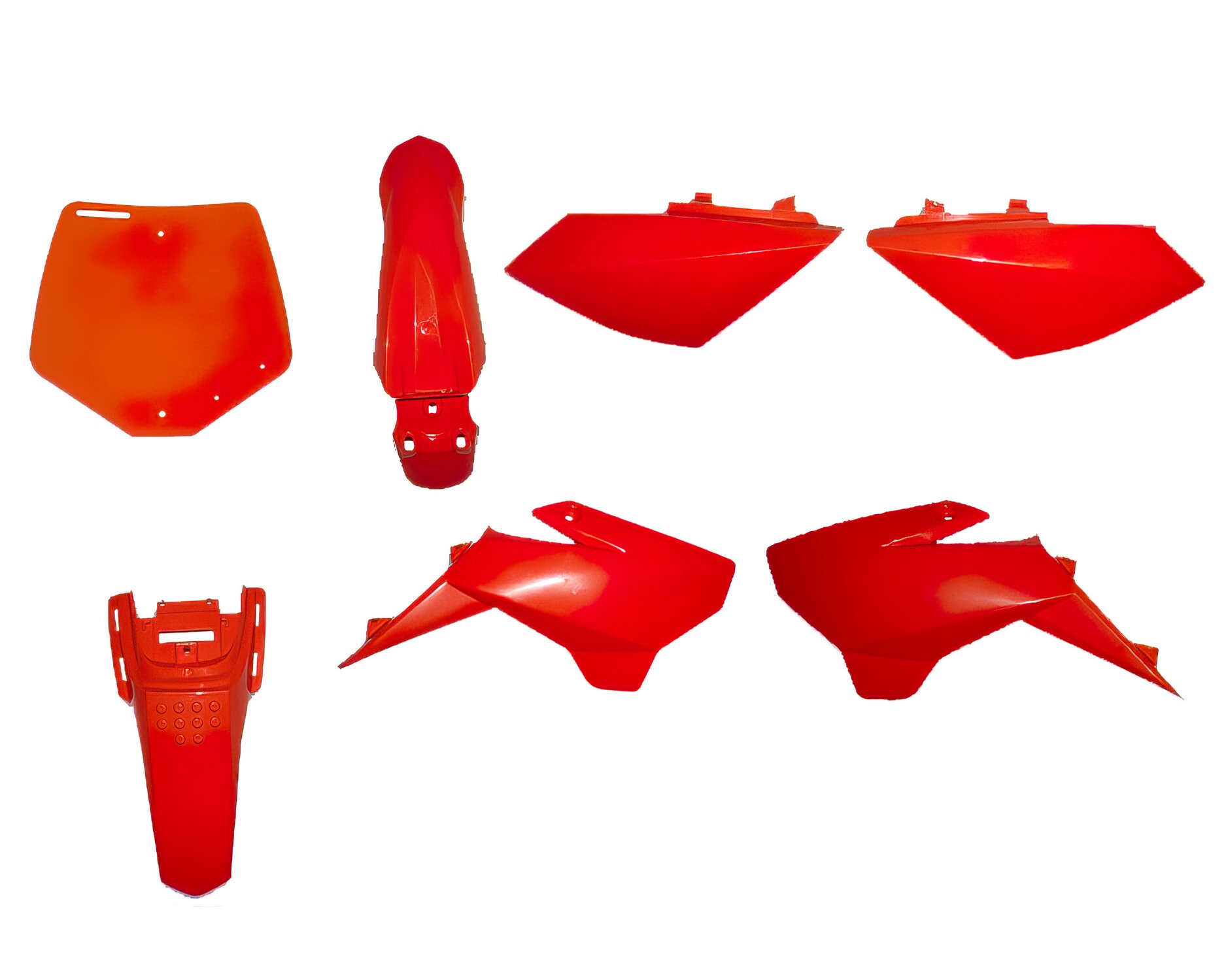 Kit plastique Orange Pit Bike YCF Lite av.19 / Start av.18 / Pilot 88 av.18
