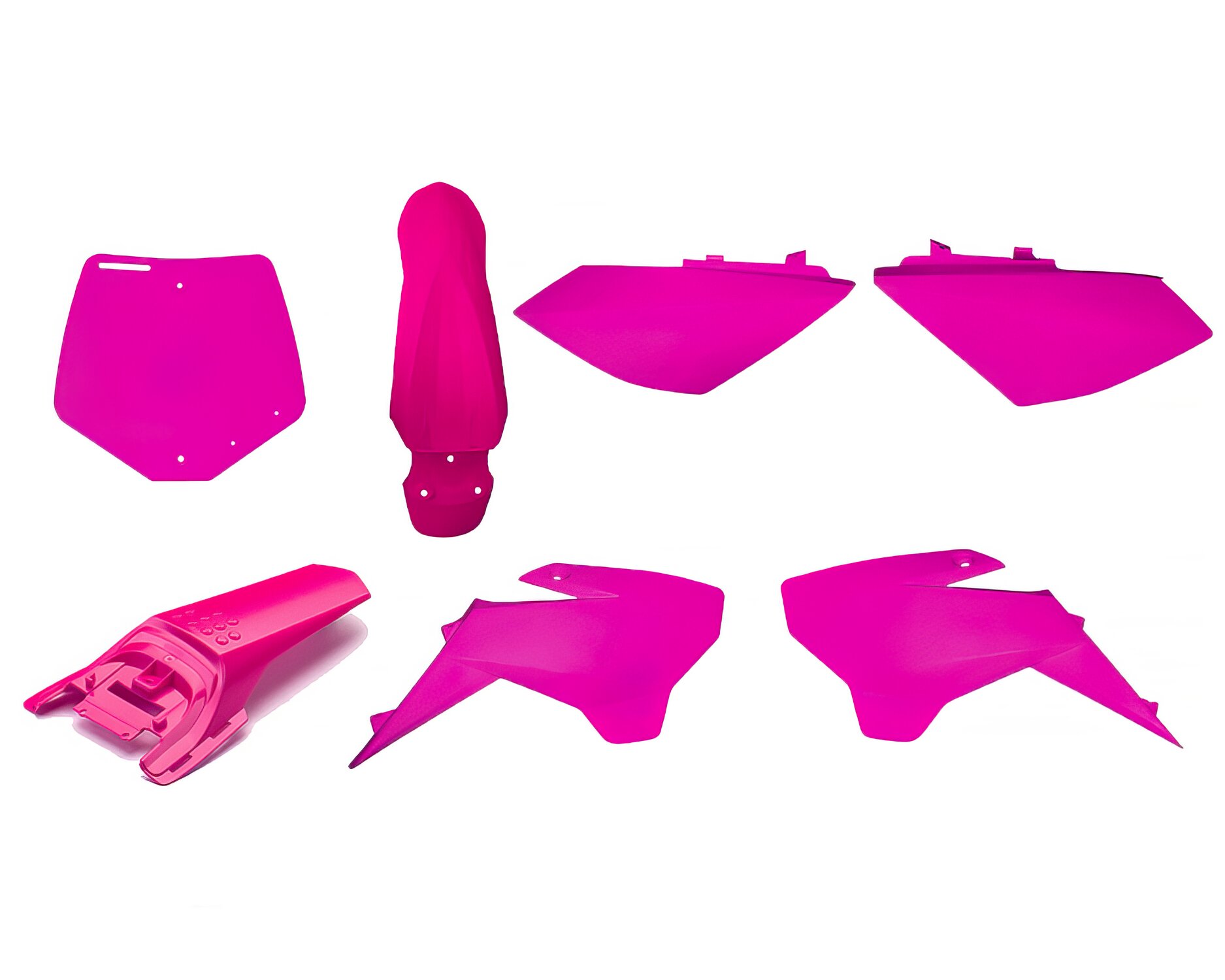 Kit plastique Rose Pit Bike YCF Lite av.19 / Start av.18 / Pilot 88 av.18