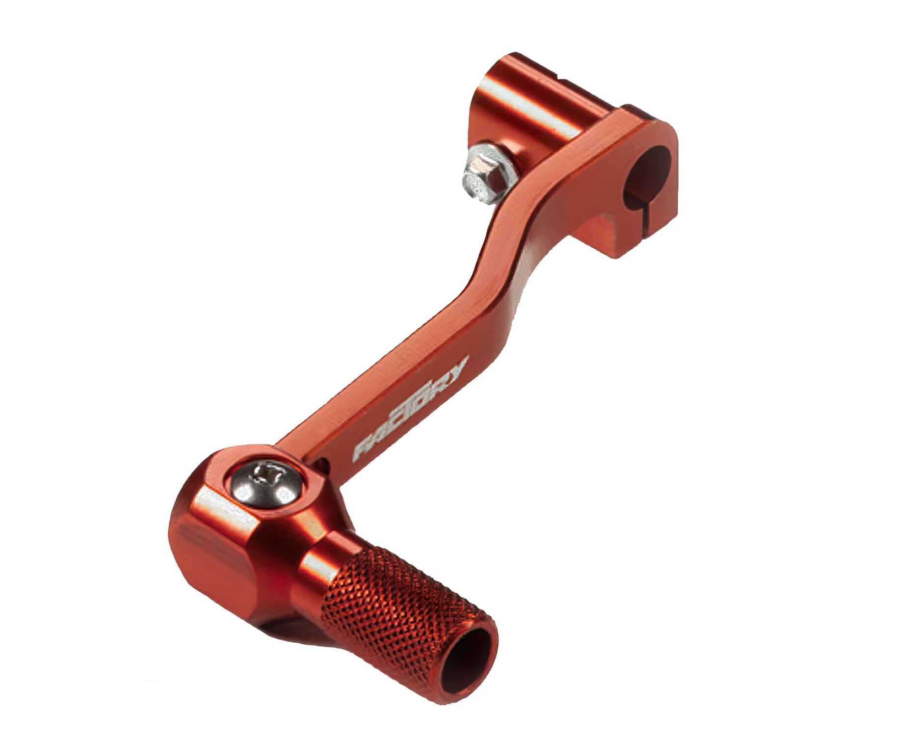 Sélecteur de vitesses alu CNC orange YCF Factory Pit Bike moteur semi automatique