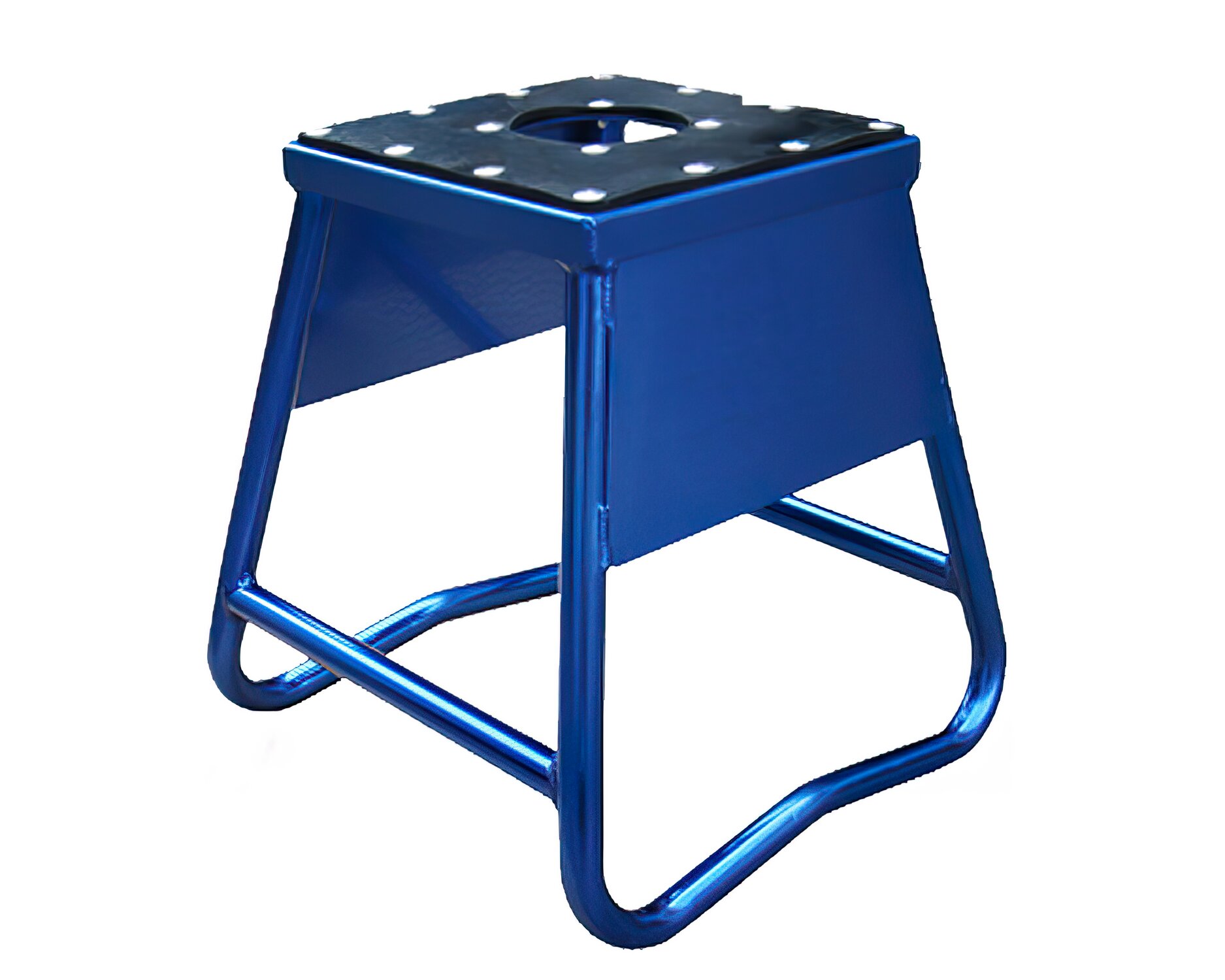 Tabouret Moto aluminium YCF bleu