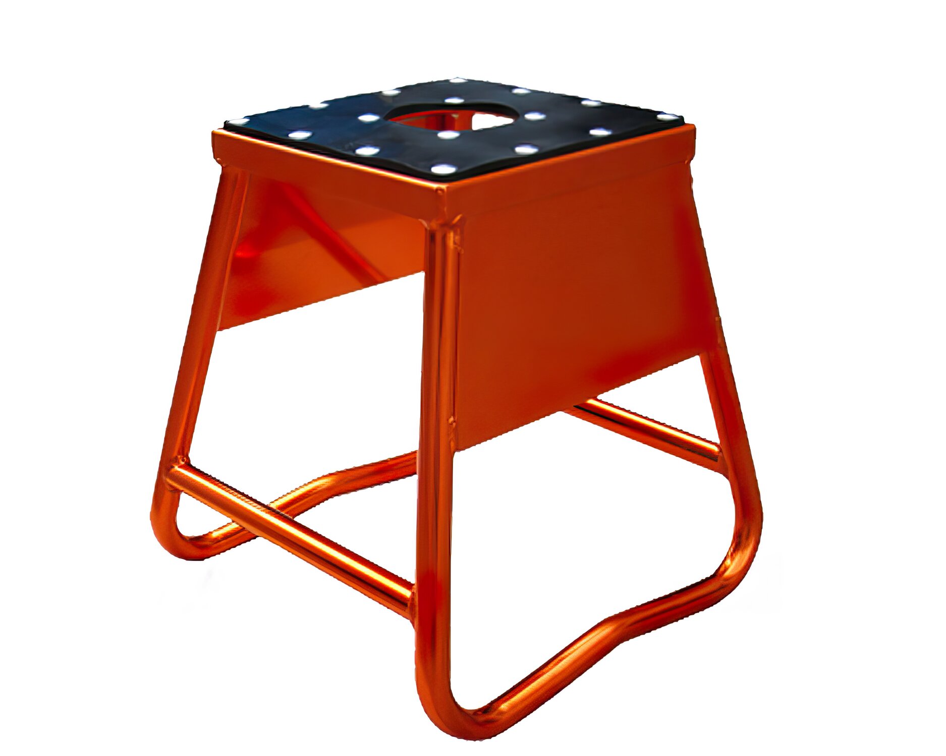 Tabouret Moto aluminium YCF orange