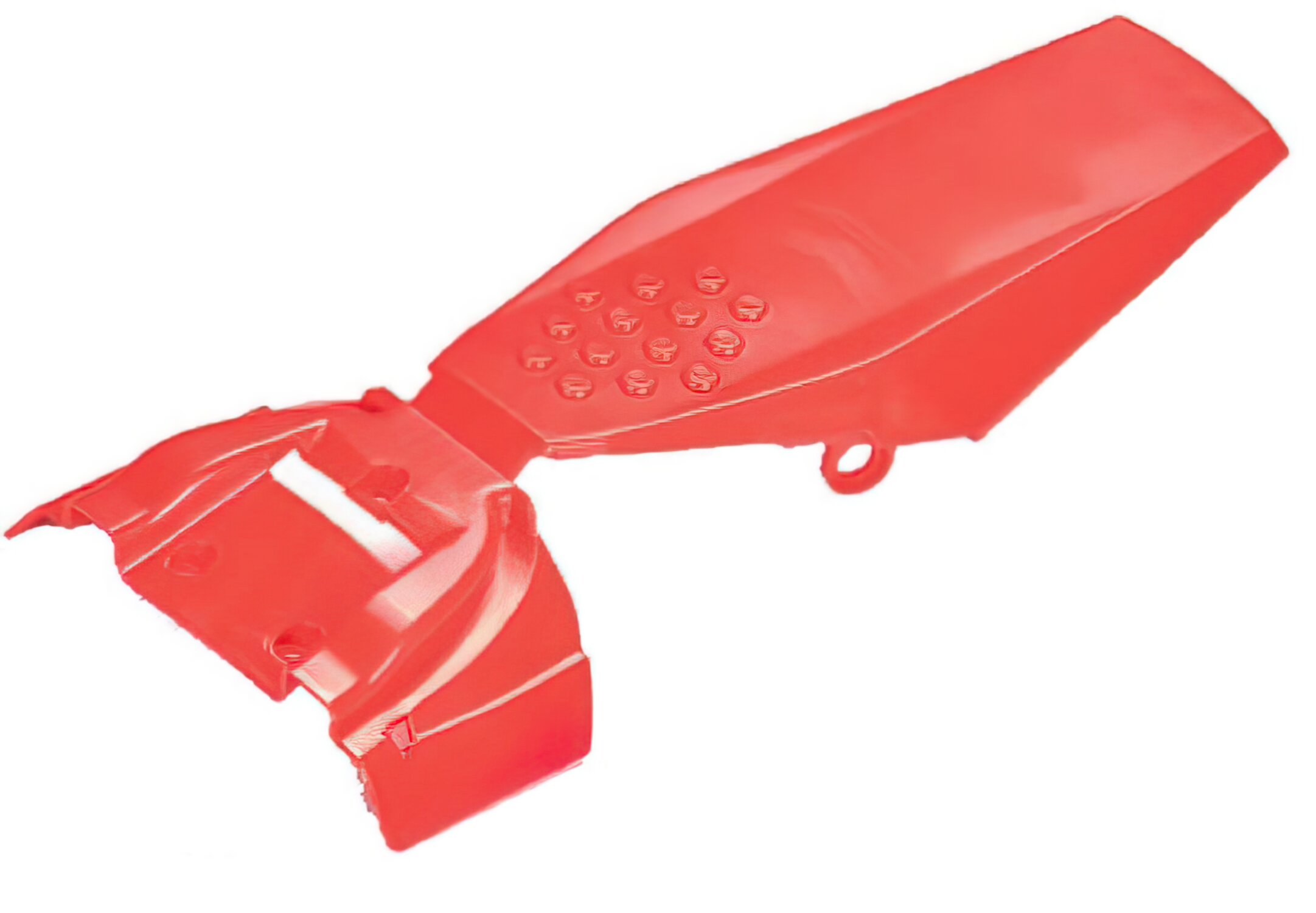 Garde boue arrière rouge Pit Bike YCF Bigy