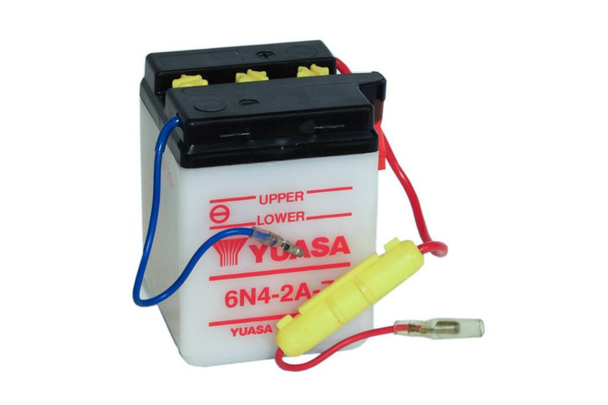 Batterie Yuasa 6N4-2A-7 (livrée sans pack acide)