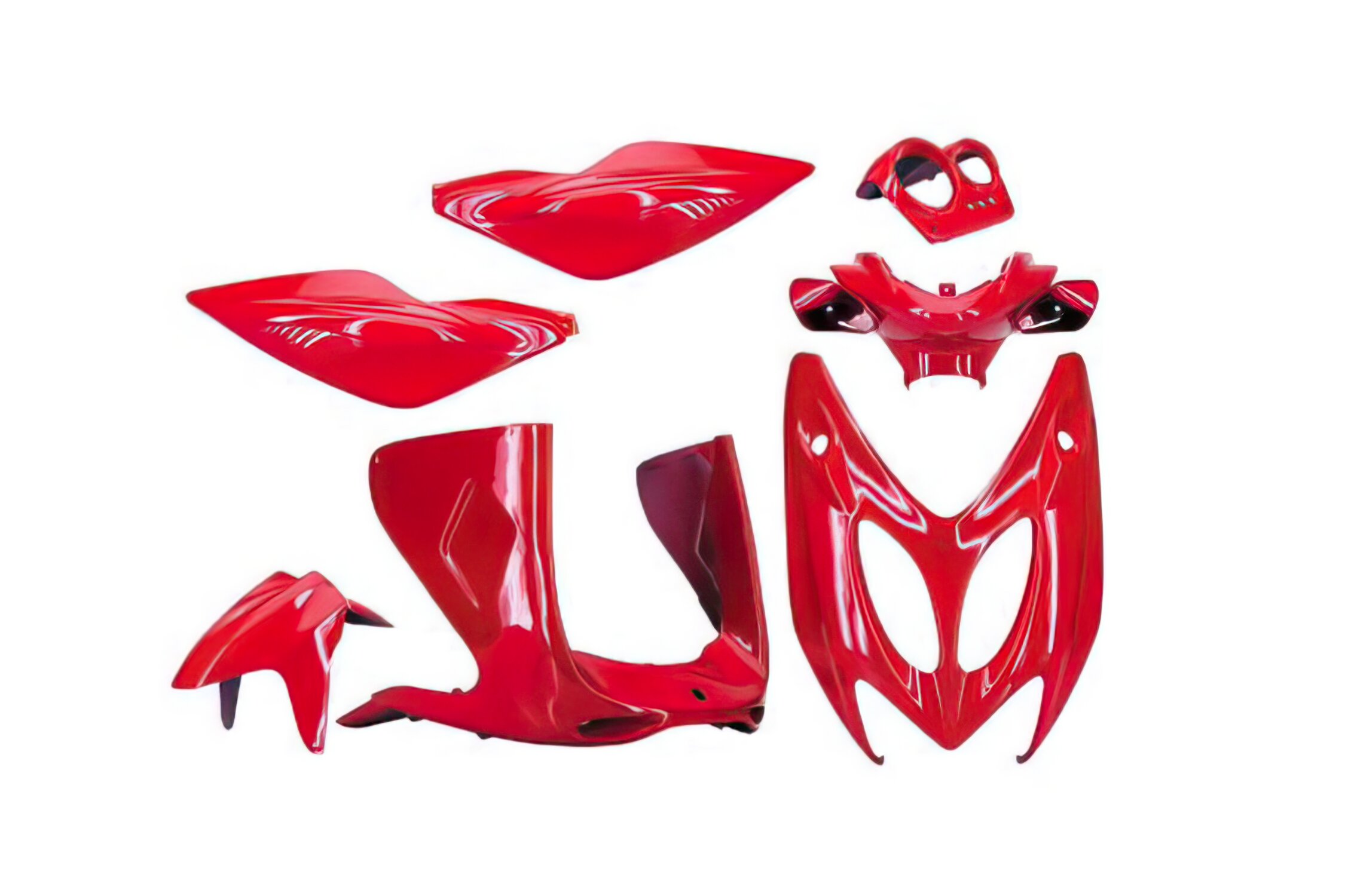 Kit carénage 7 pièces Rouge MBK Nitro avant 2013