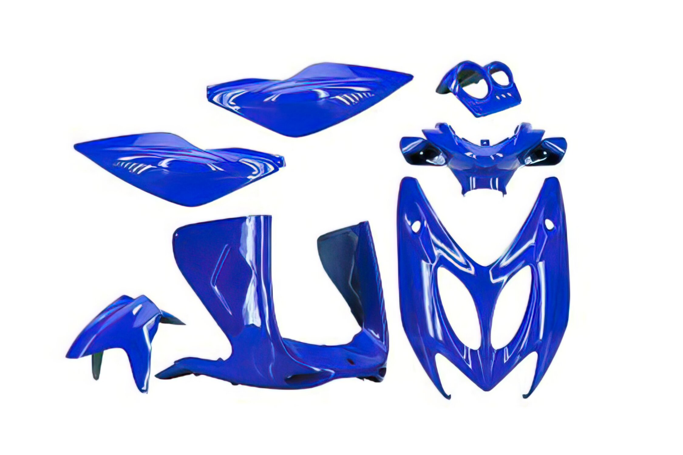 Kit carénage 7 pièces Bleu MBK Nitro avant 2013