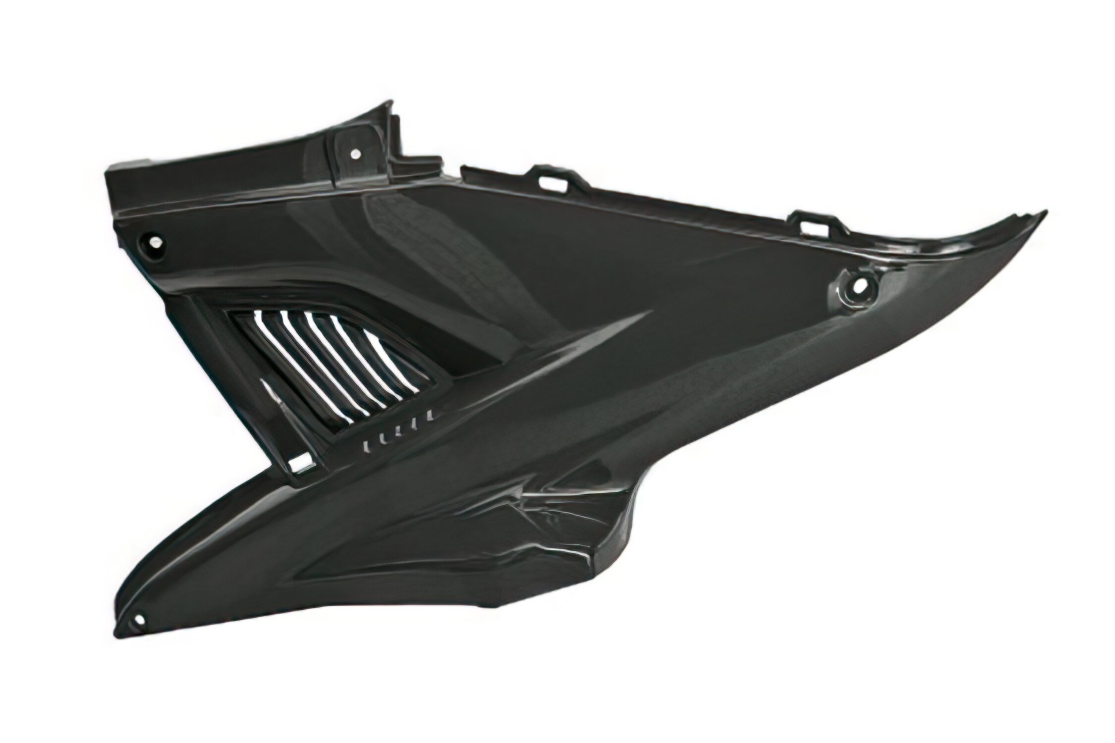TNT Capot moteur gauche MBK Nitro/Yamaha Aerox noir métal