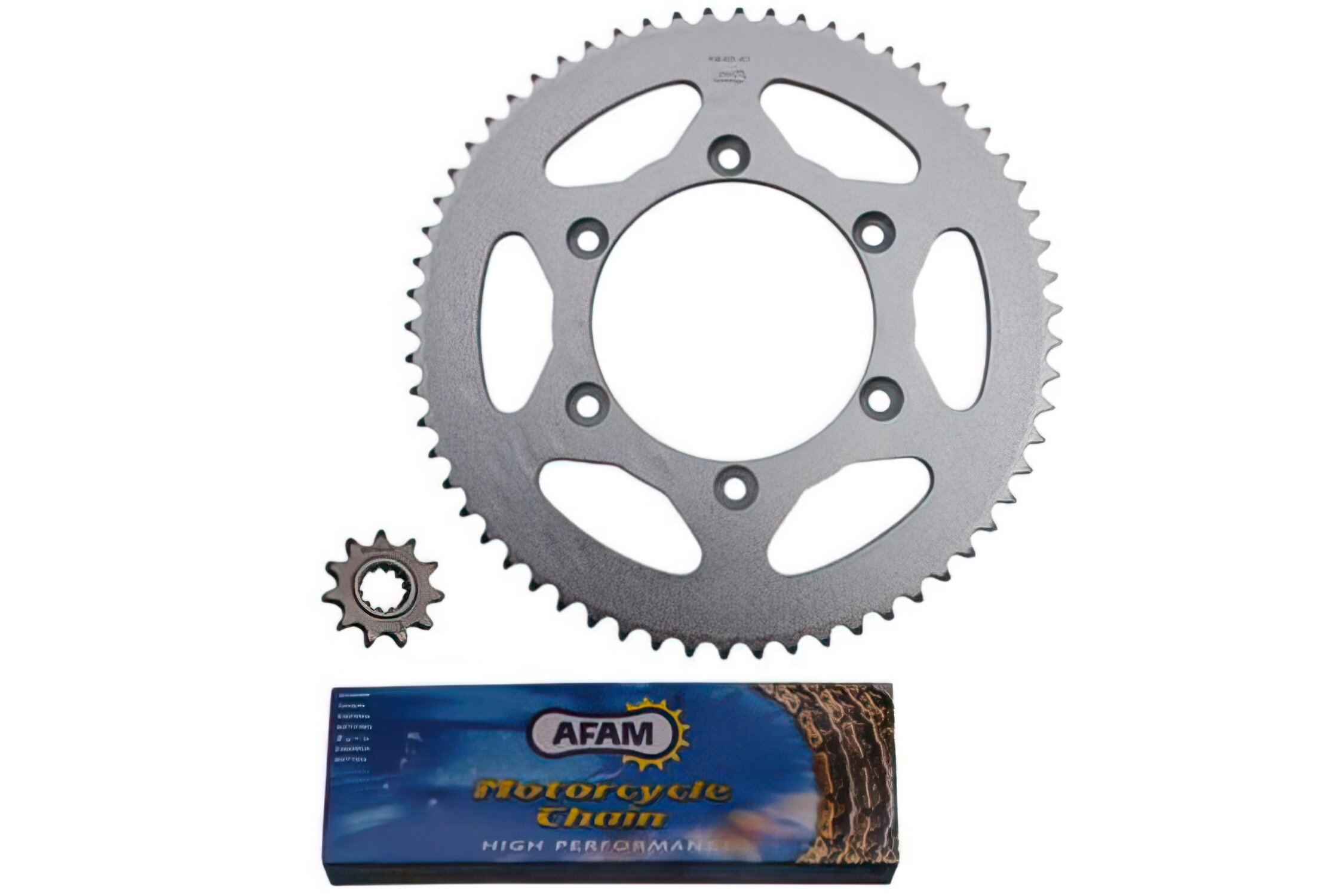 Kit chaîne AFAM 11x62 - 420 CPI SM
