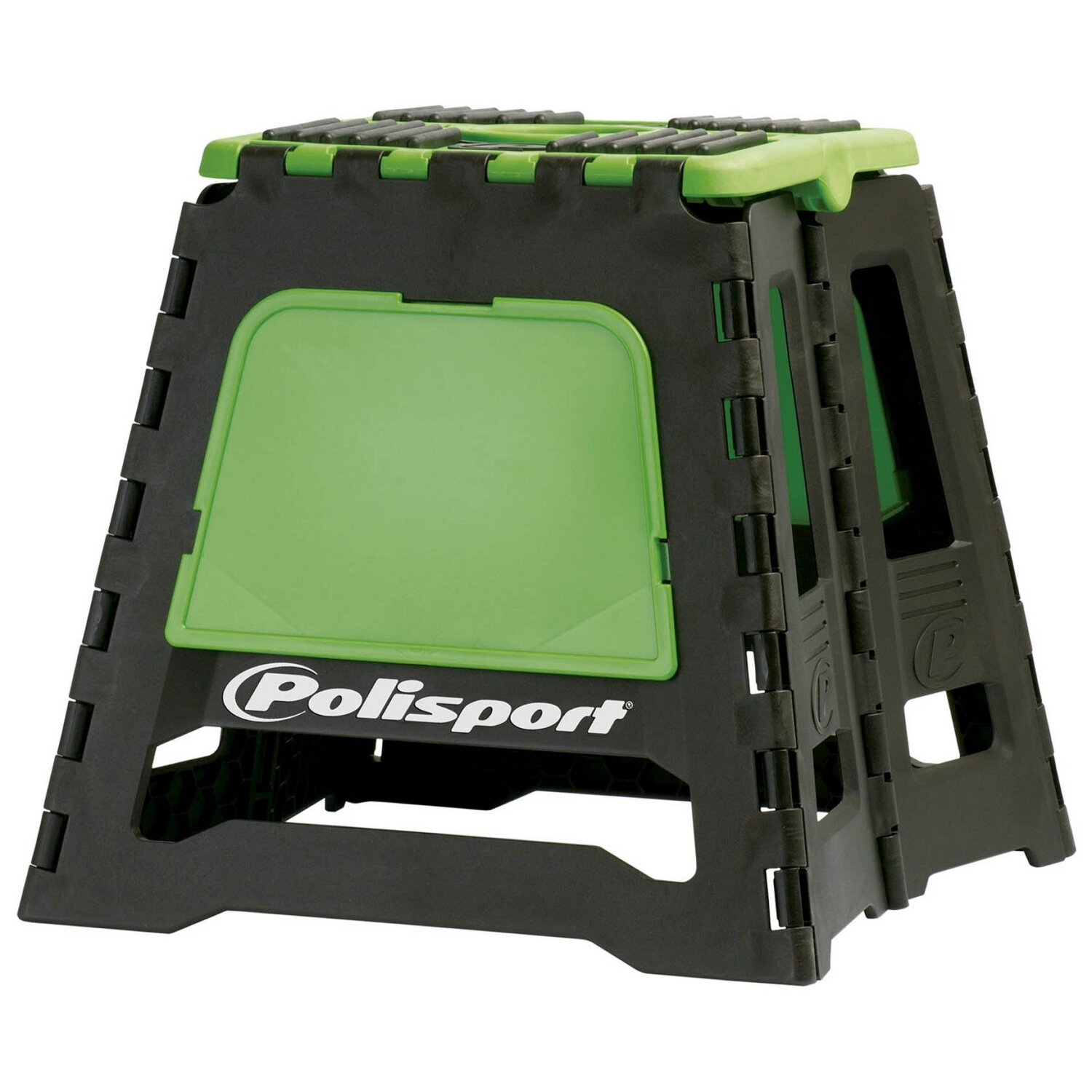 Béquille stand / lève moto pliable Polisport vert