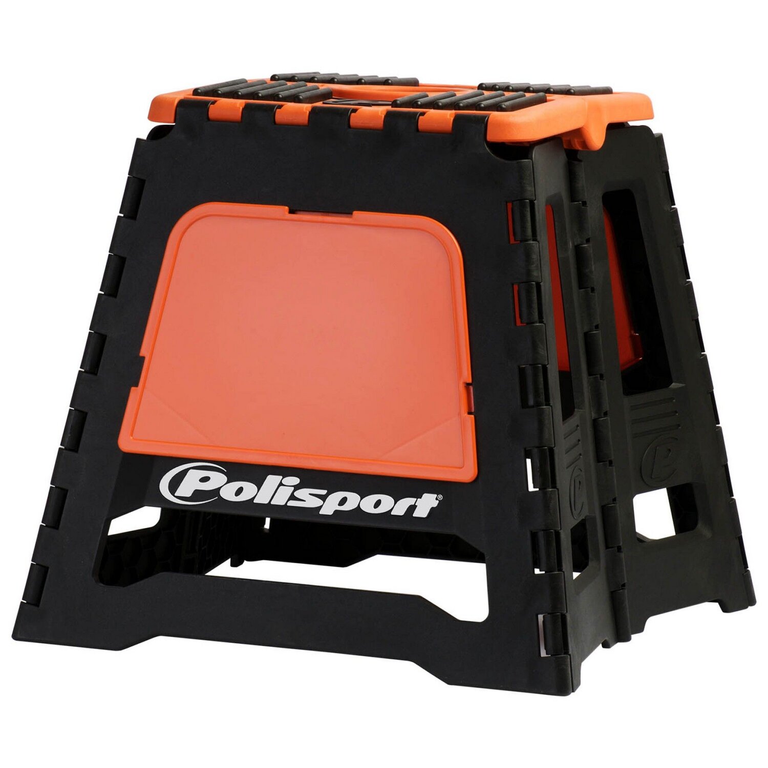 Béquille stand / lève moto pliable Polisport orange