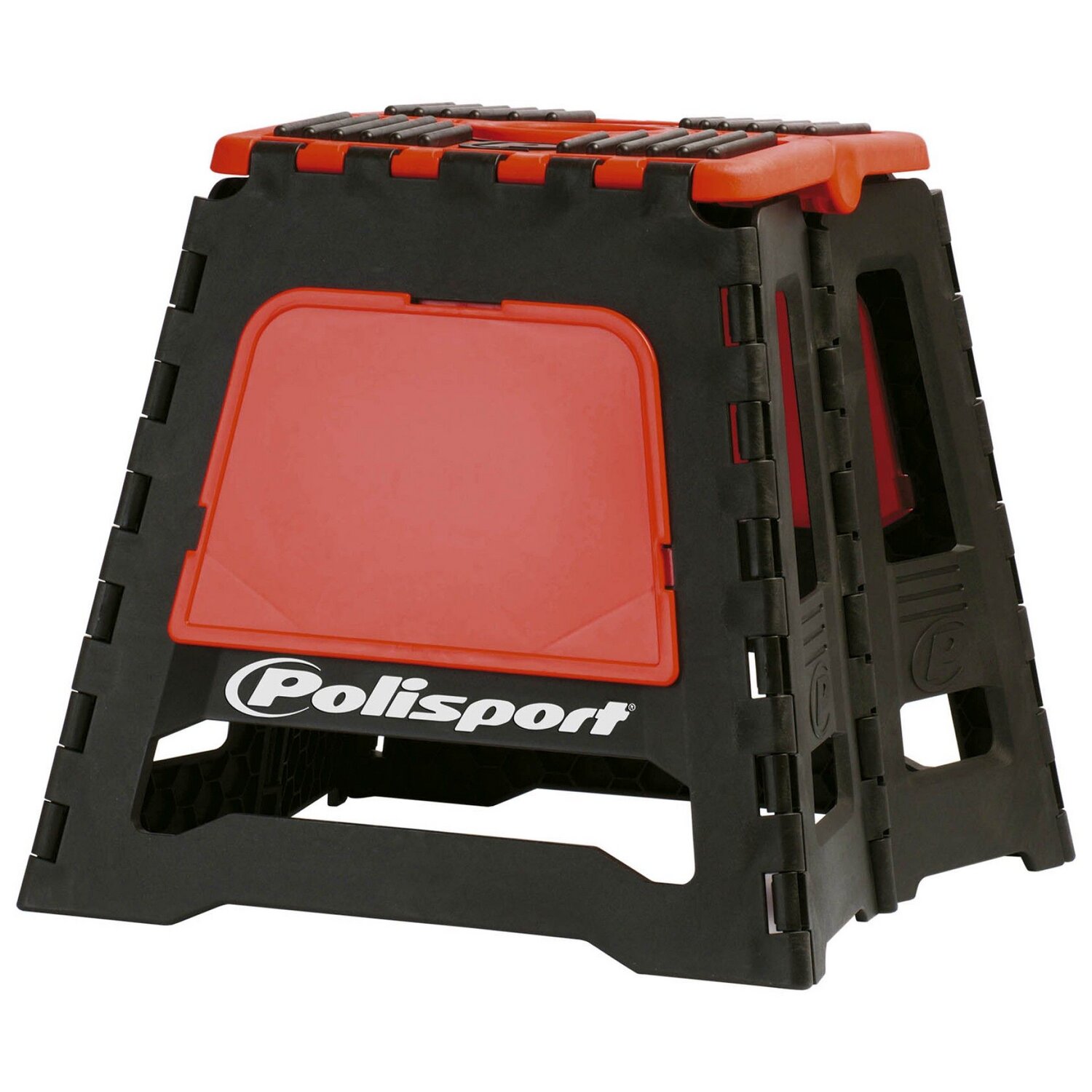 Polisport Béquille stand / lève moto pliable rouge