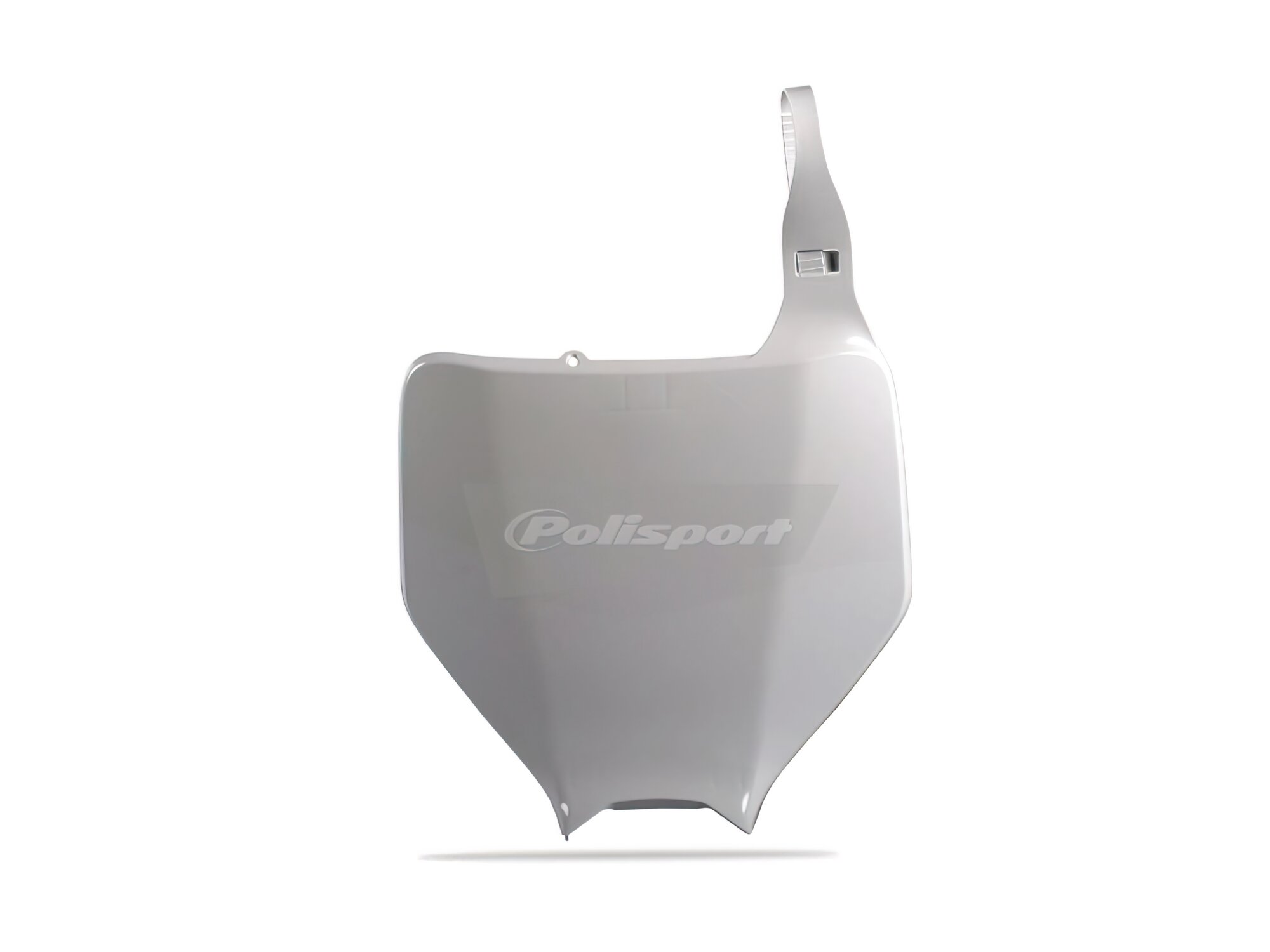 Polisport 8660800002 - Tabella Portanumero Replica Oem Realizzata In Plastica Lucida Resistente E Durevole Compatibile Con Le Moto Kawasaki, Suzuki In Colore Bianco-image